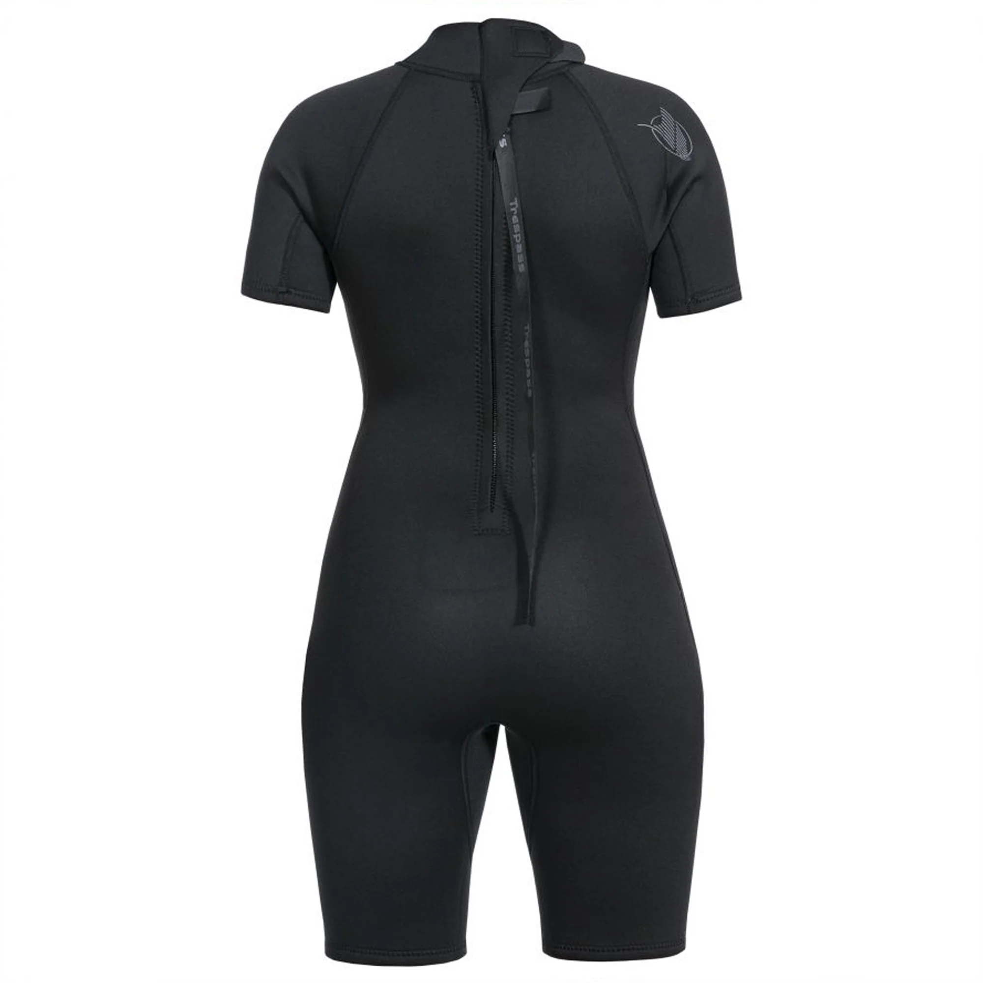 Trespass Womens Scubadive Short Wetsuit Black - Image 2