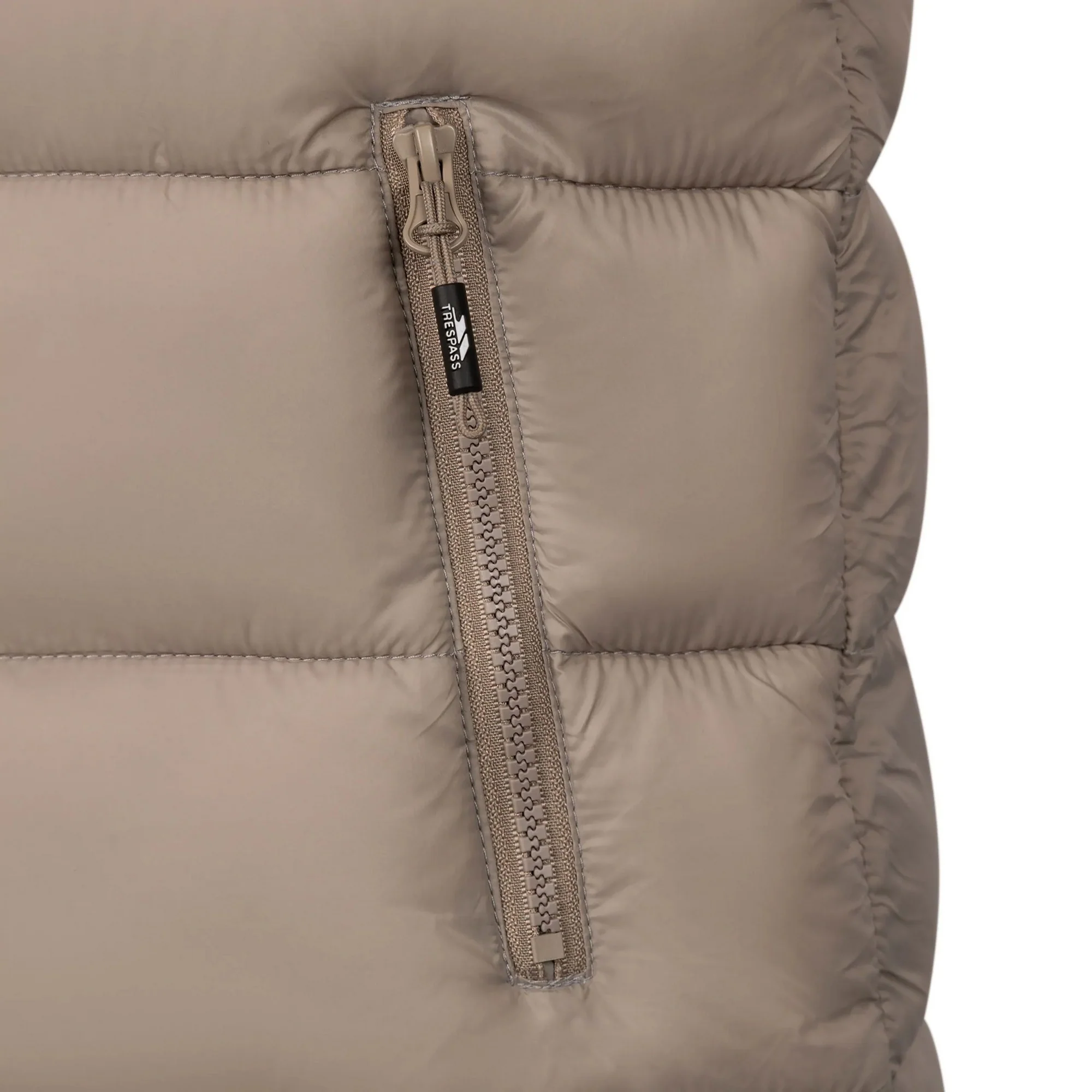 Trespass Womens Simone Padded Casual Gilet Sand - Image 4