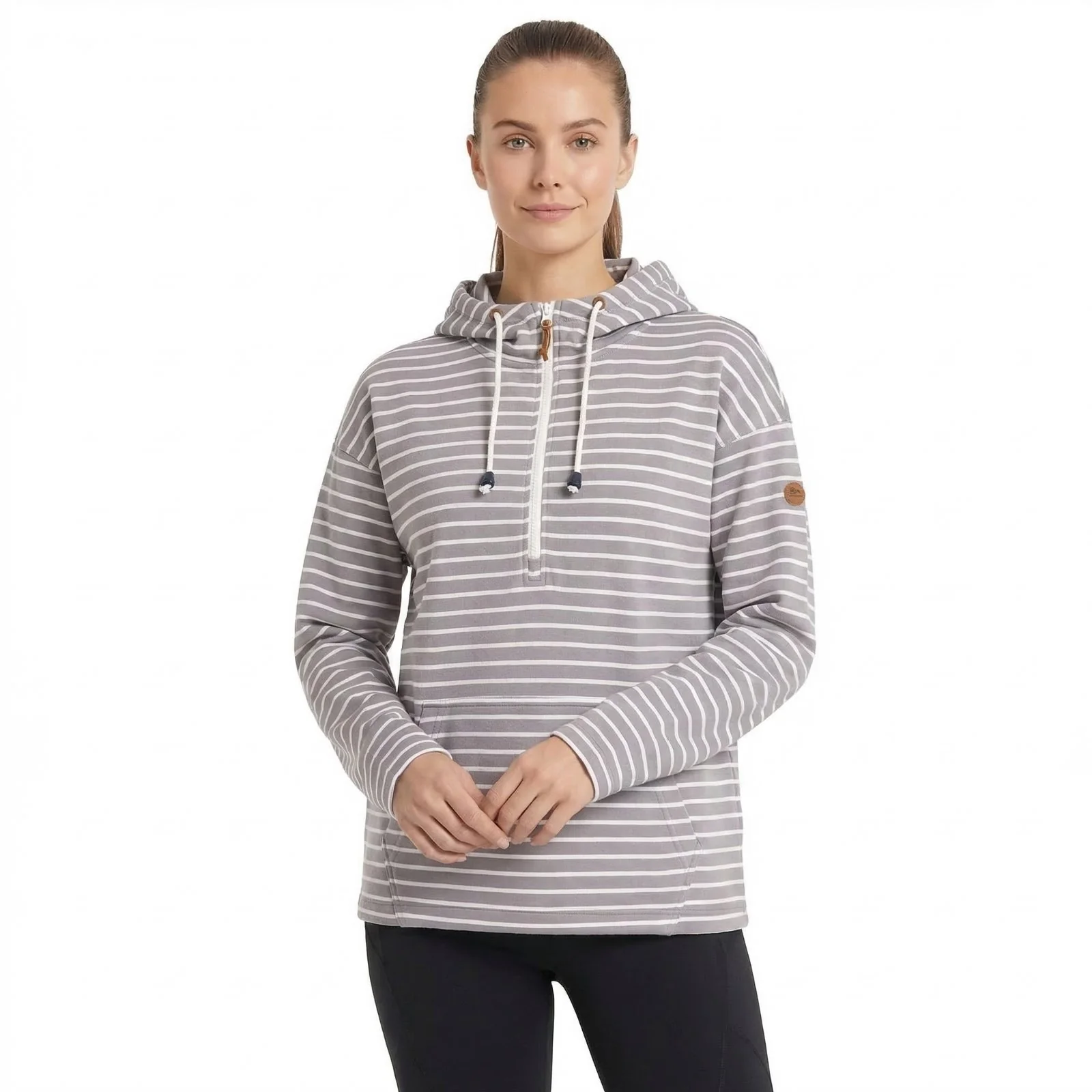 Trespass Womens Softly Hoodie Platinum