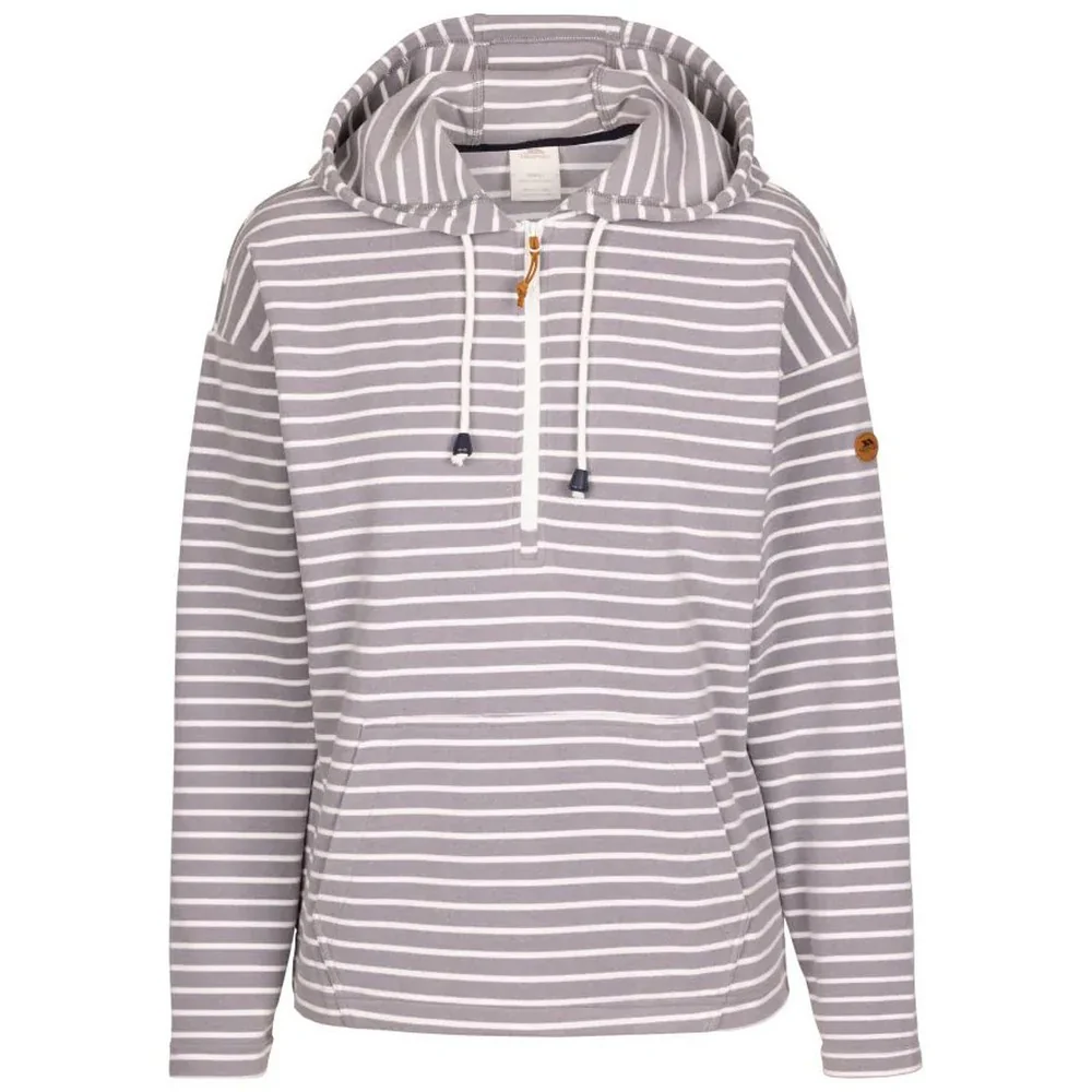 Trespass Womens Softly Hoodie Platinum - Image 2