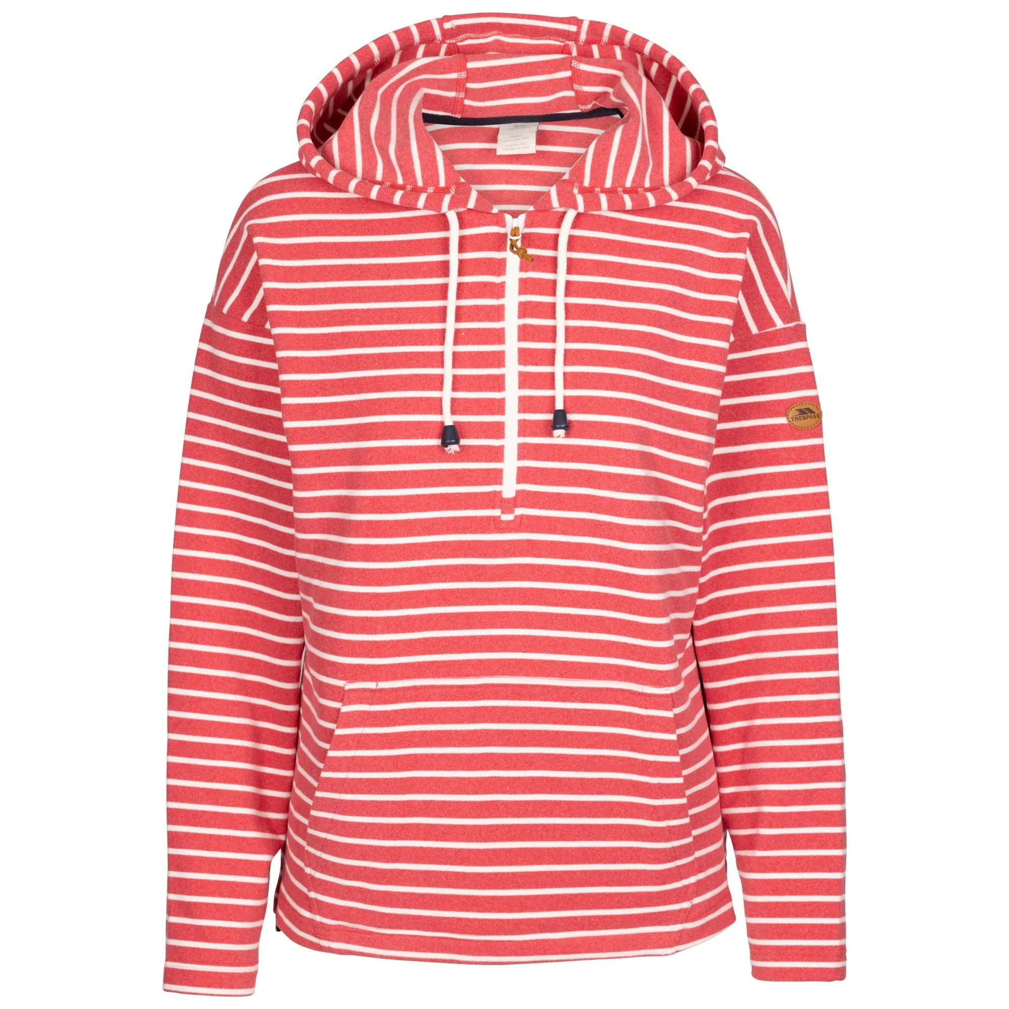 Trespass Womens Softly Hoodie Red - Image 3