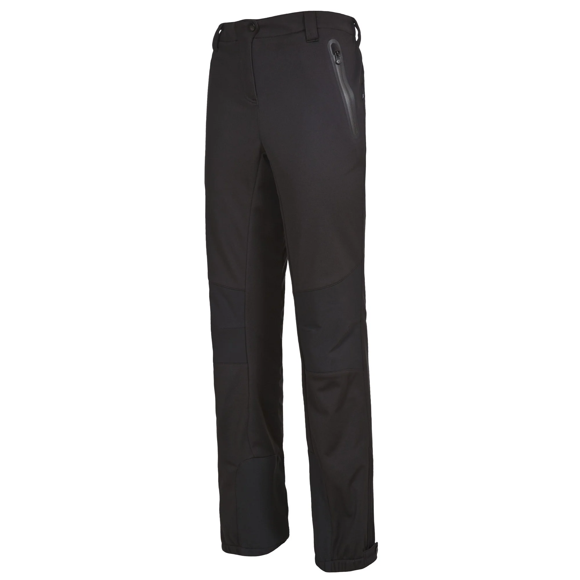 Trespass Womens Sola Softshell Outdoor Trousers Black - Image 4