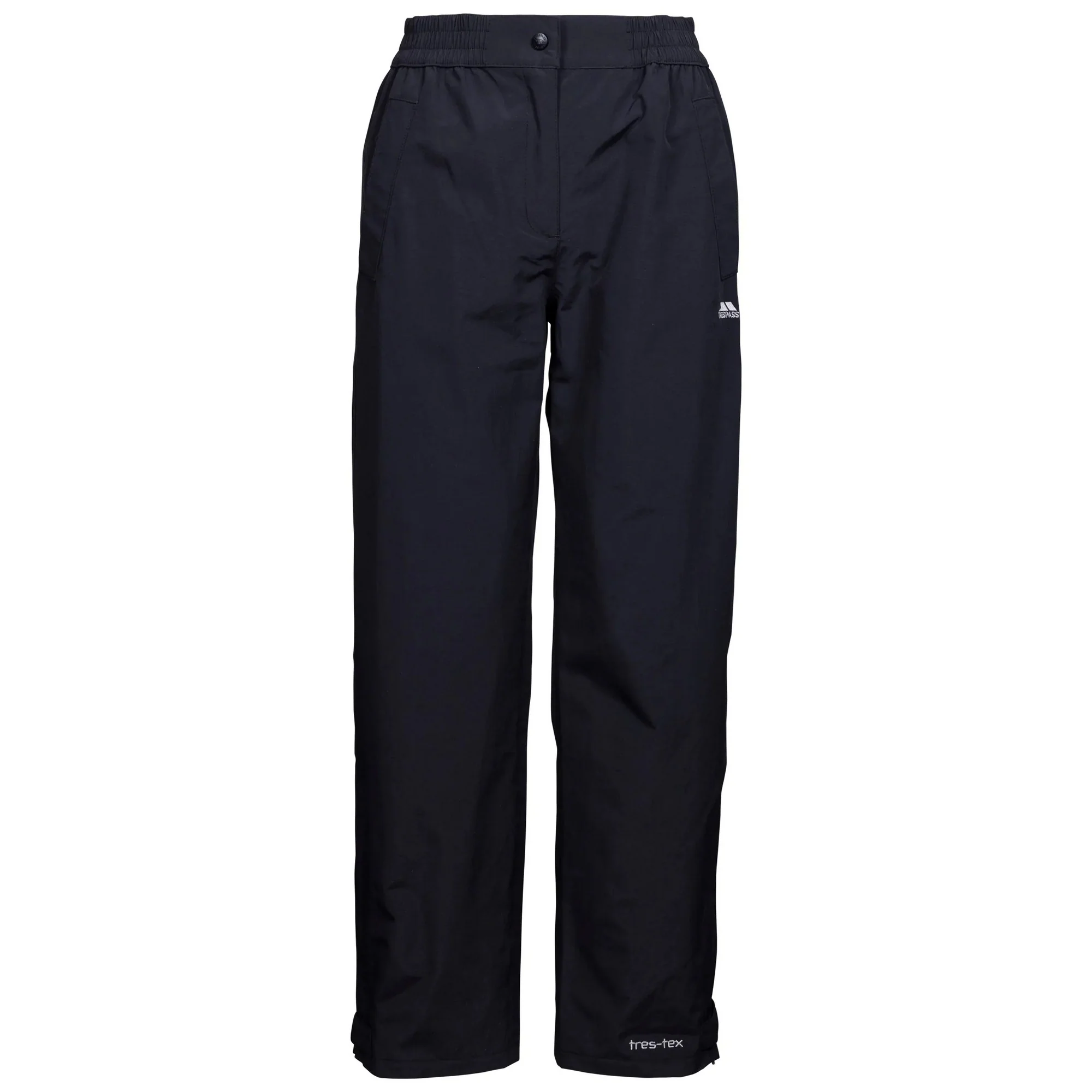 Trespass Womens Tilbury TP75 Waterproof Trousers Black - Image 2