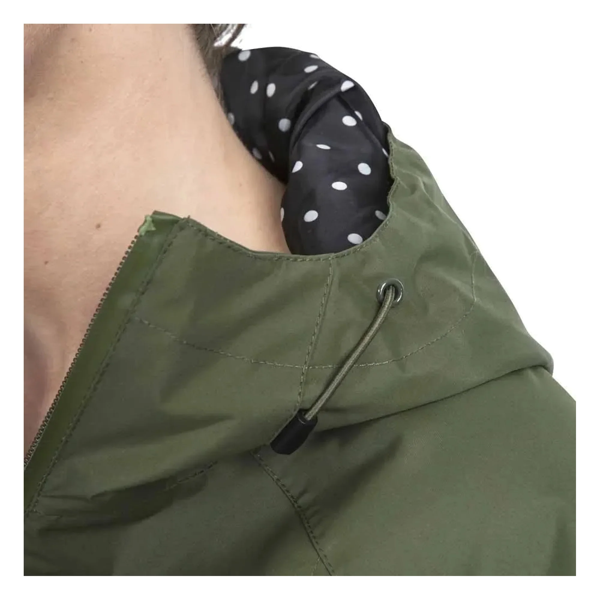 Trespass Womens Waterproof Shell Jacket Moss - Image 4
