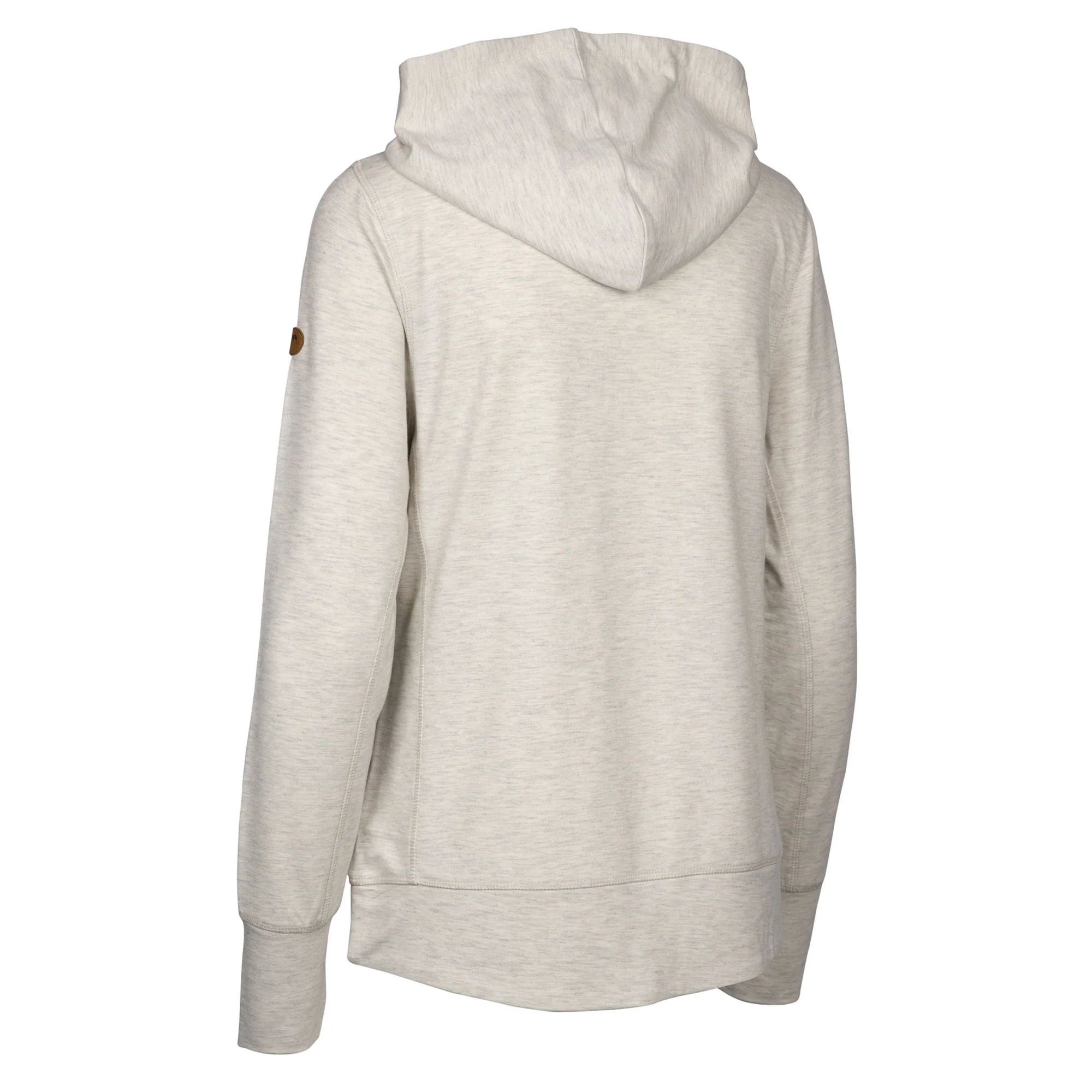 Trespass Womens Zia Hoodie Cream Marl - Image 2