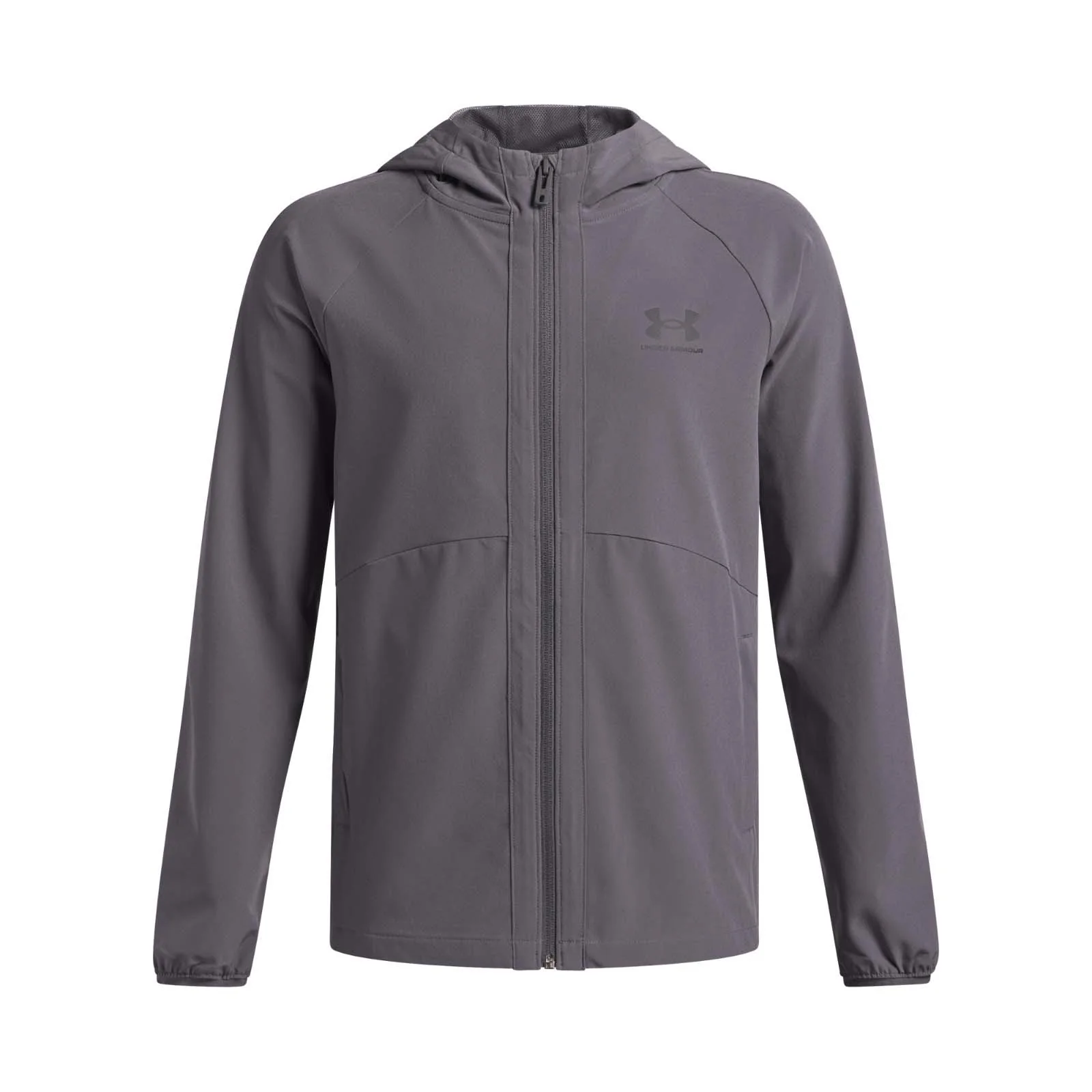Under Armour Vibe Woven Boys Lightweight Windbreaker Jacket - Image 3