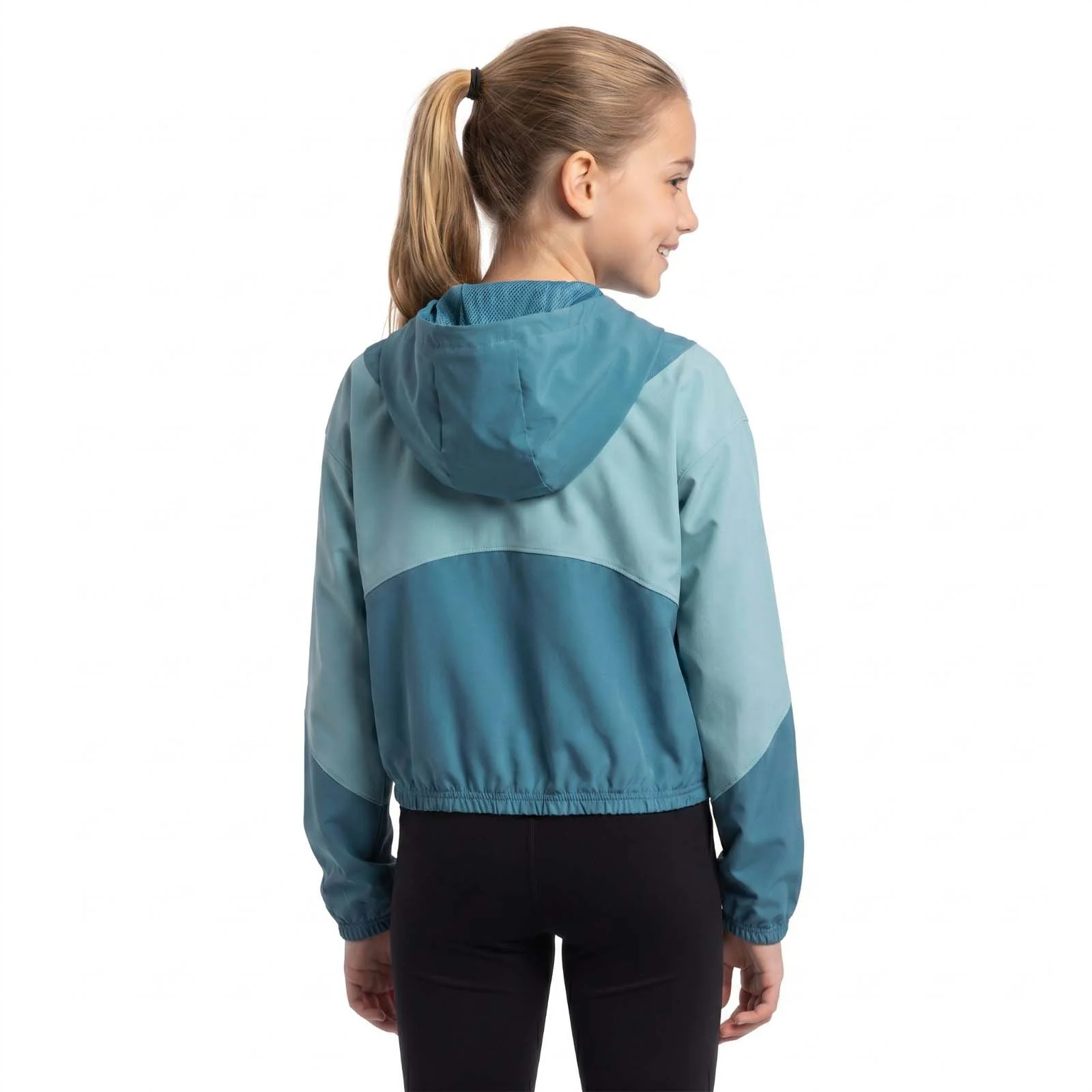 Under Armour Rival Woven Girls Lightweight Jacket - Image 2