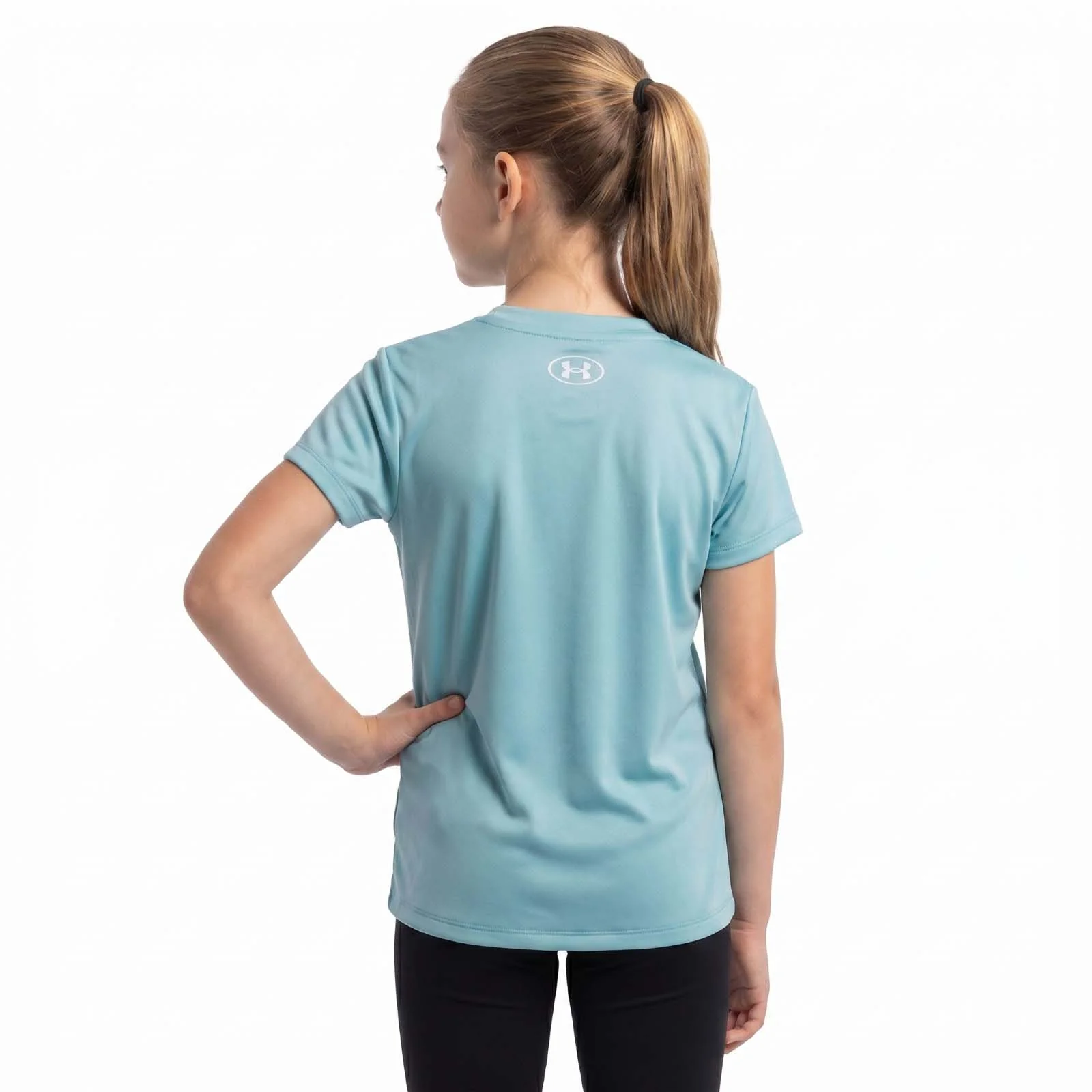 Under Armour Tech Girls Short-Sleeve Training T-Shirt - Image 2