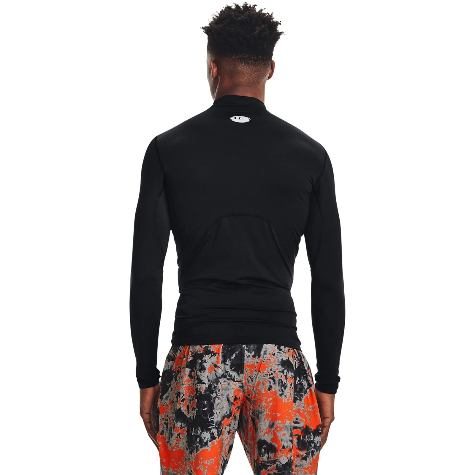 Under Armour Mens ColdGear® Armour Compression Mock Black - Image 2