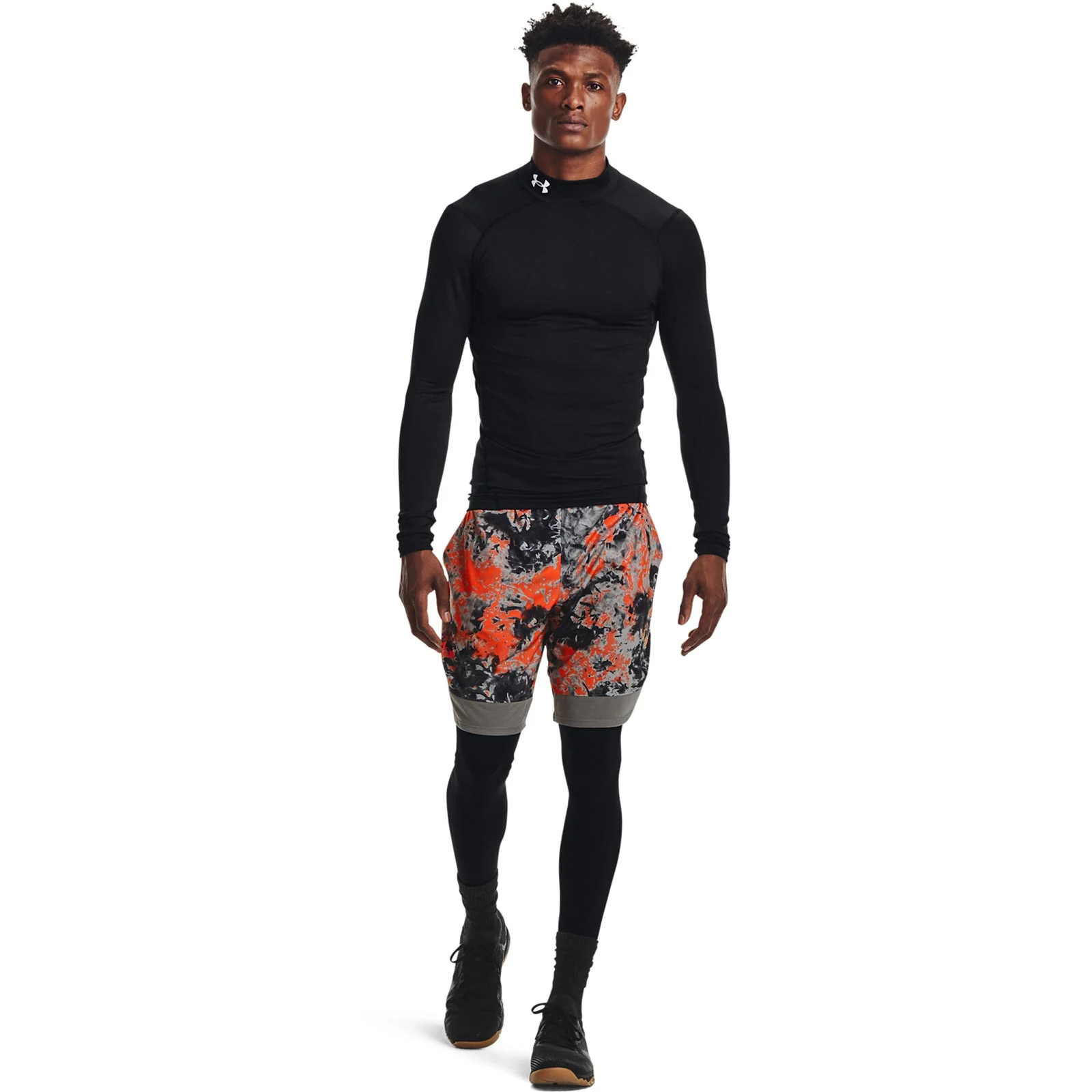 Under Armour Mens ColdGear® Armour Compression Mock Black - Image 4
