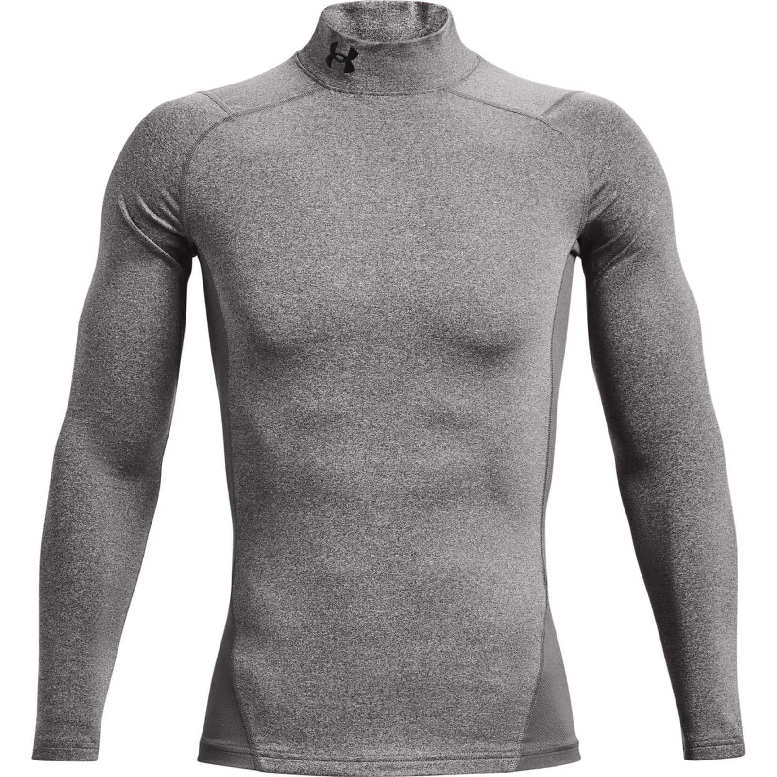 Under Armour Mens ColdGear® Armour Compression Mock Grey - Image 3