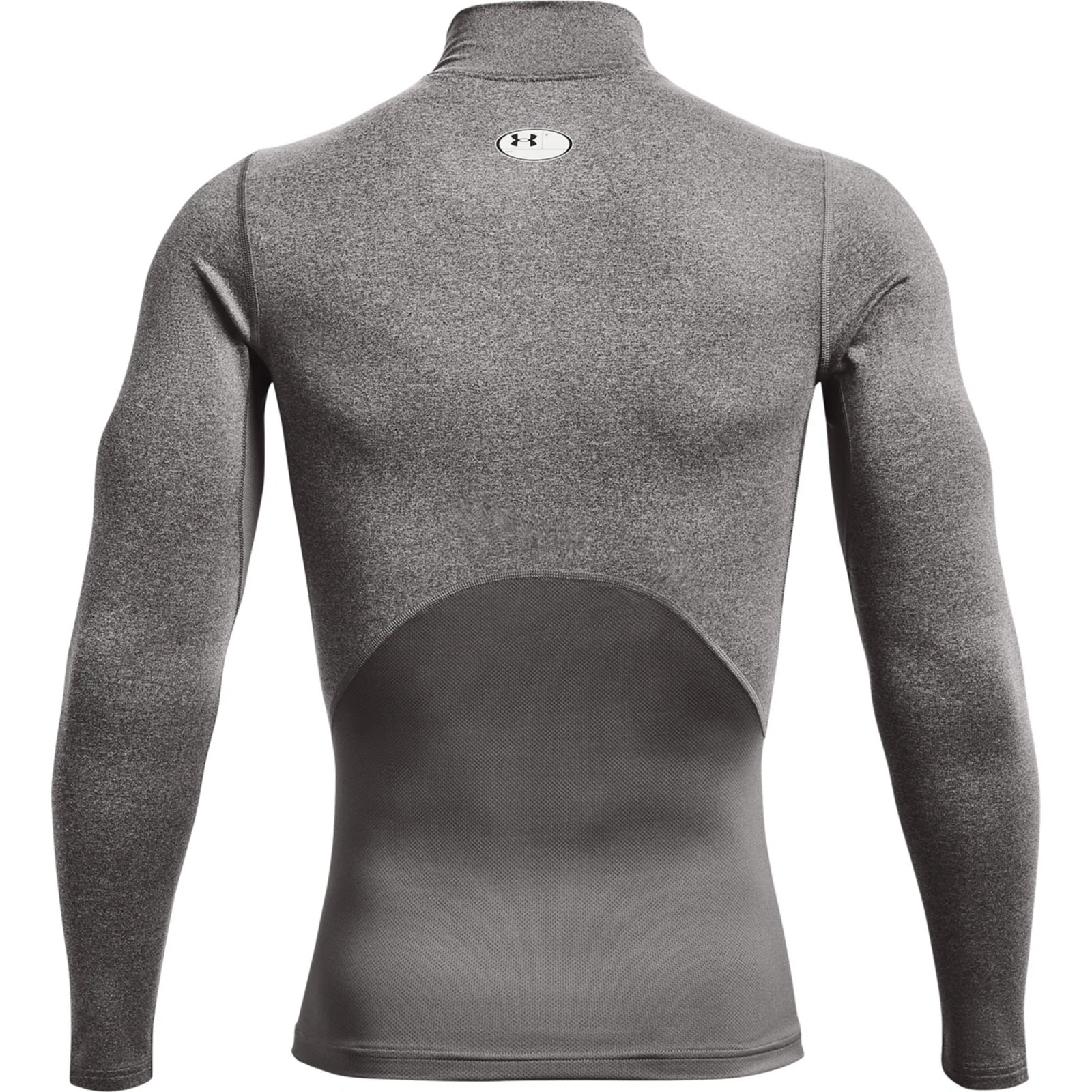 Under Armour Mens ColdGear® Armour Compression Mock Grey - Image 4