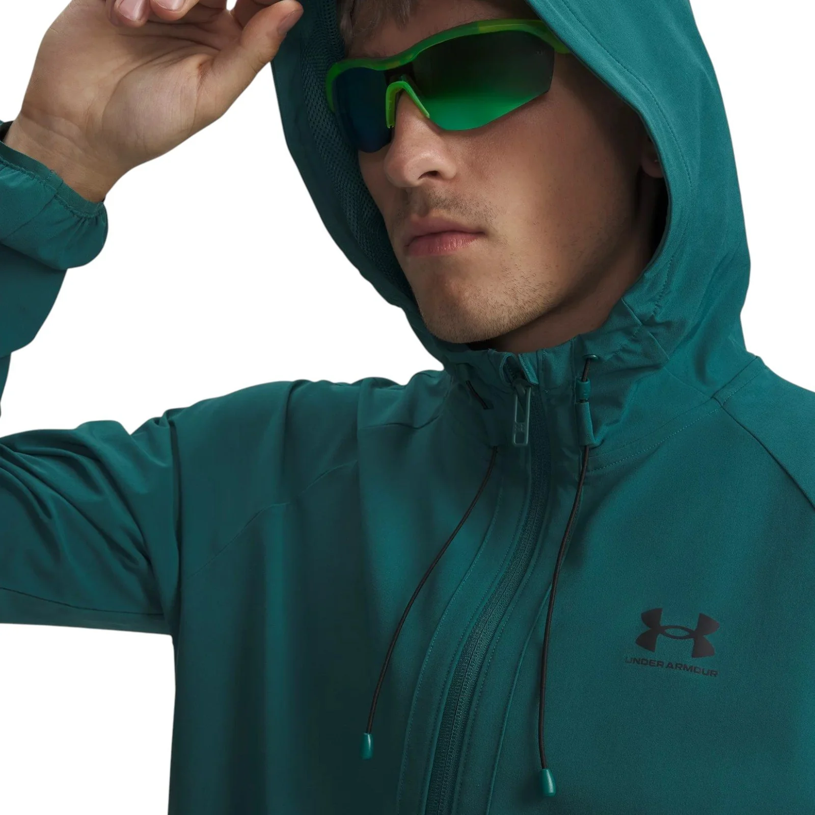 Under Armour Vibe Stretch Woven Mens Windbreaker - Image 3
