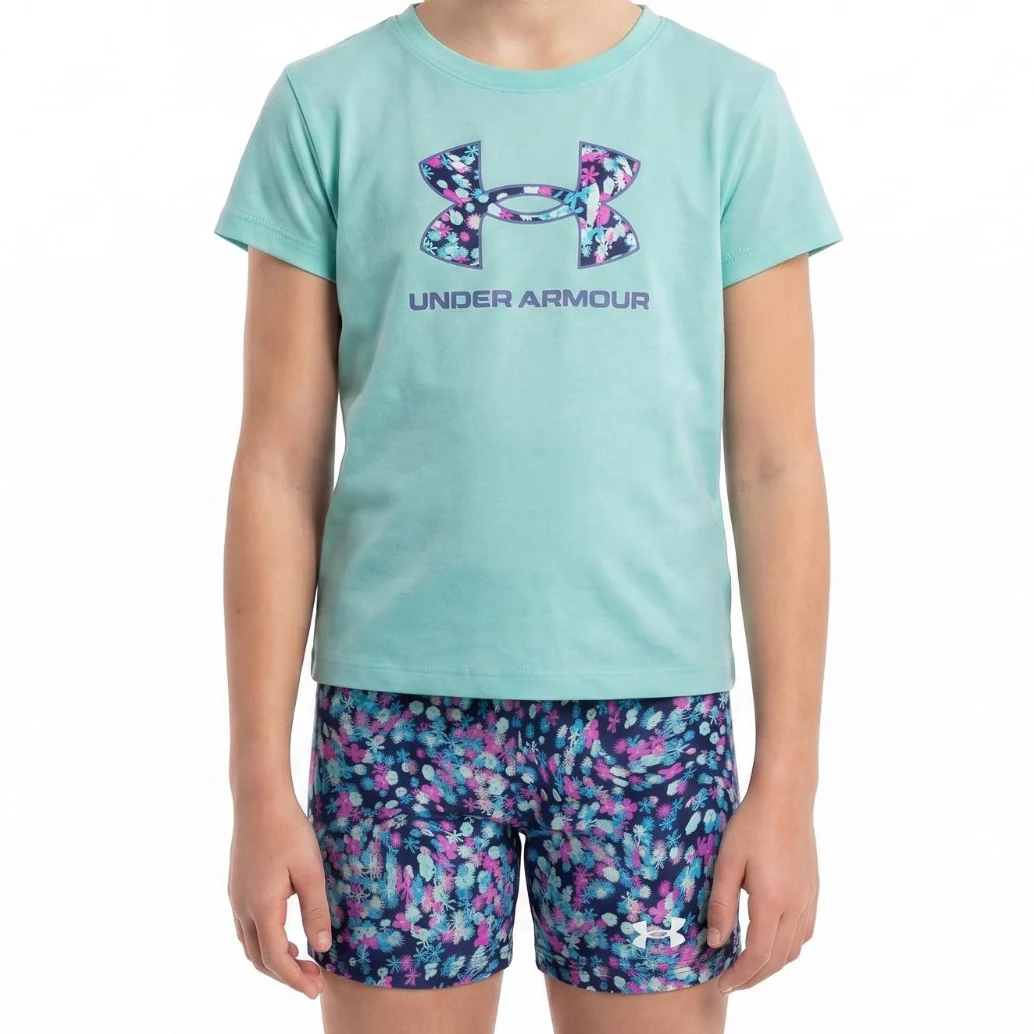 Under Armour Girls Bike Short Set