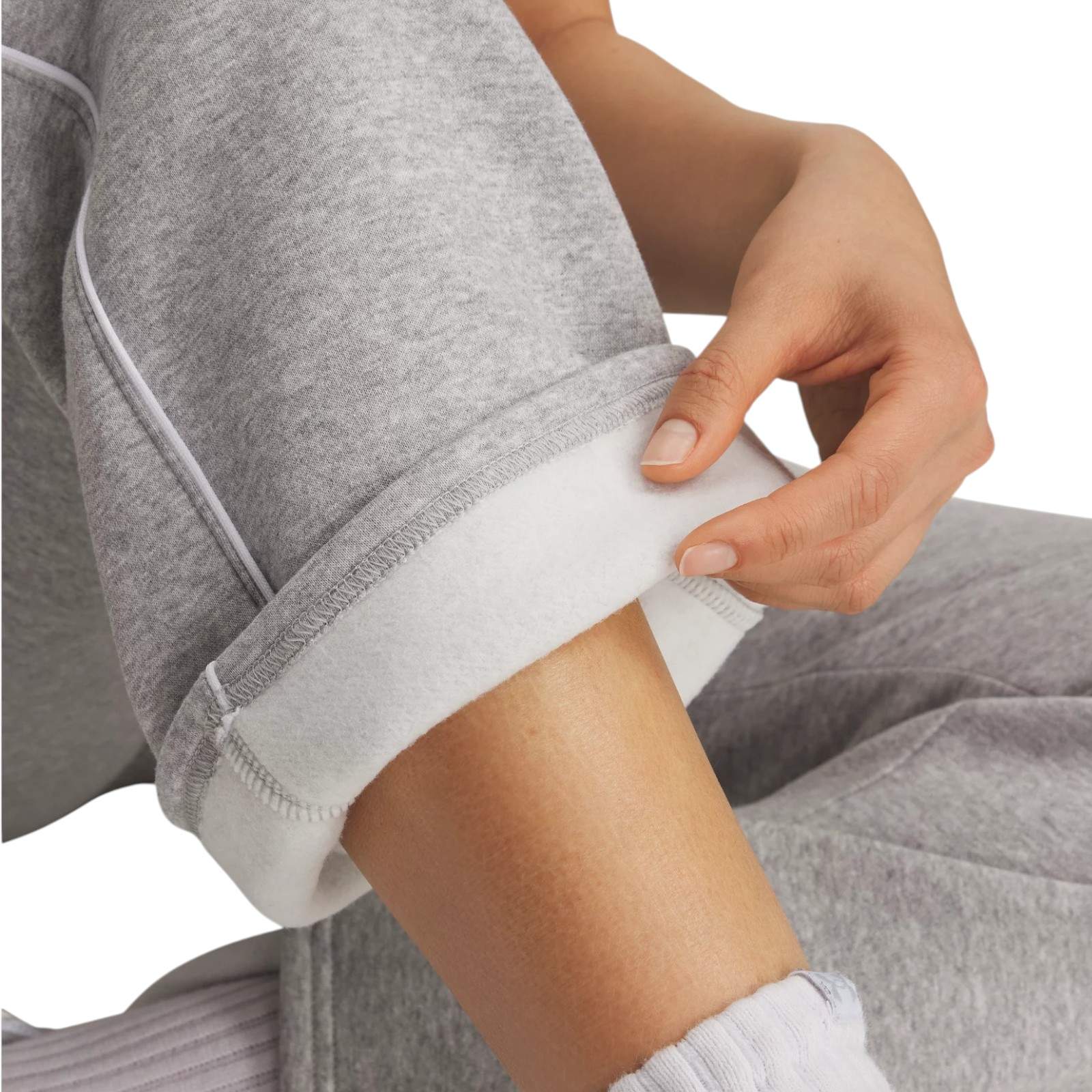 Under Armour Rival Fleece Piped Womens Pants - Image 4
