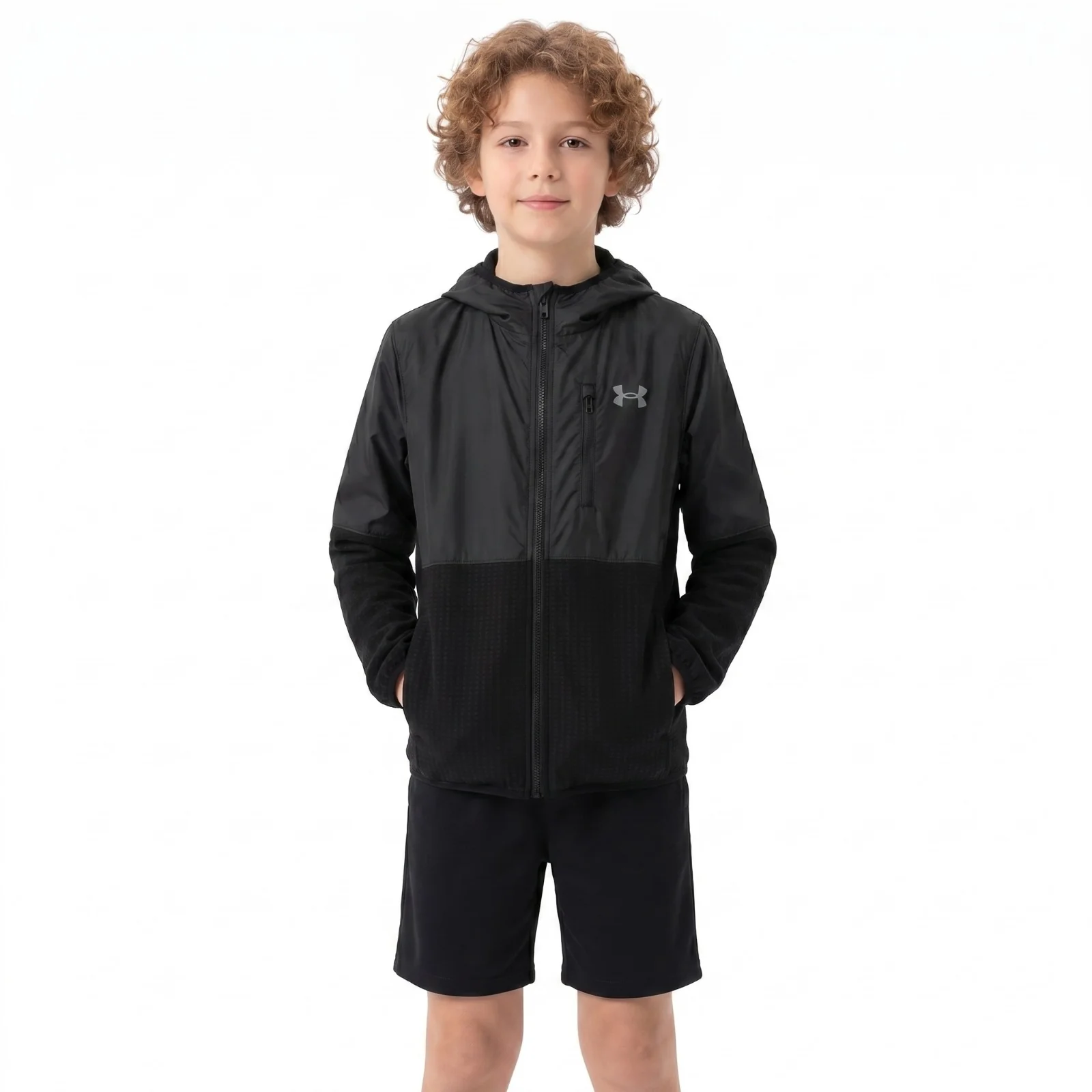 Under Armour Kids Textured Softshell Jacket