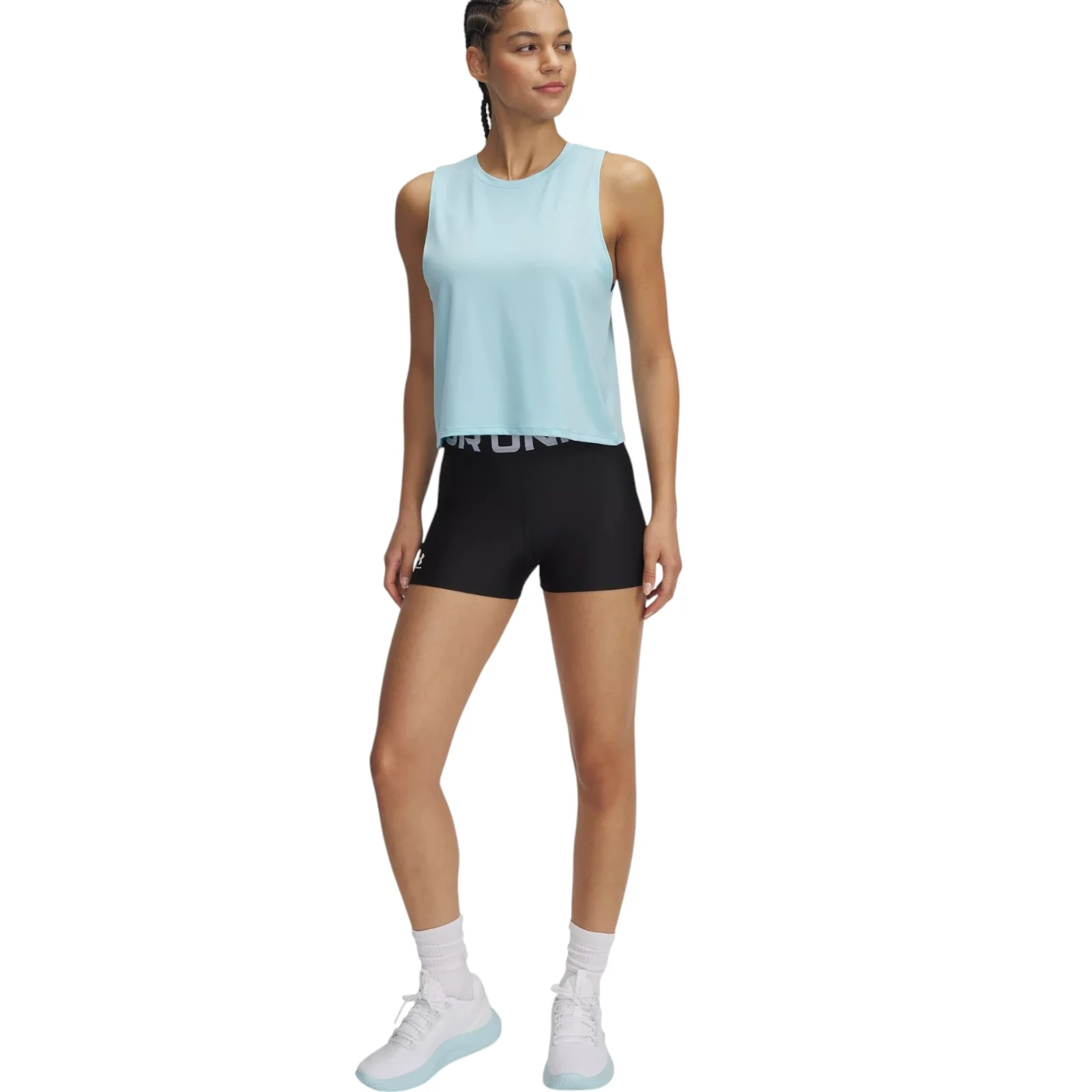 Under Armour Vanish Energy Womens Sleeveless Crop Tank Top - Image 4