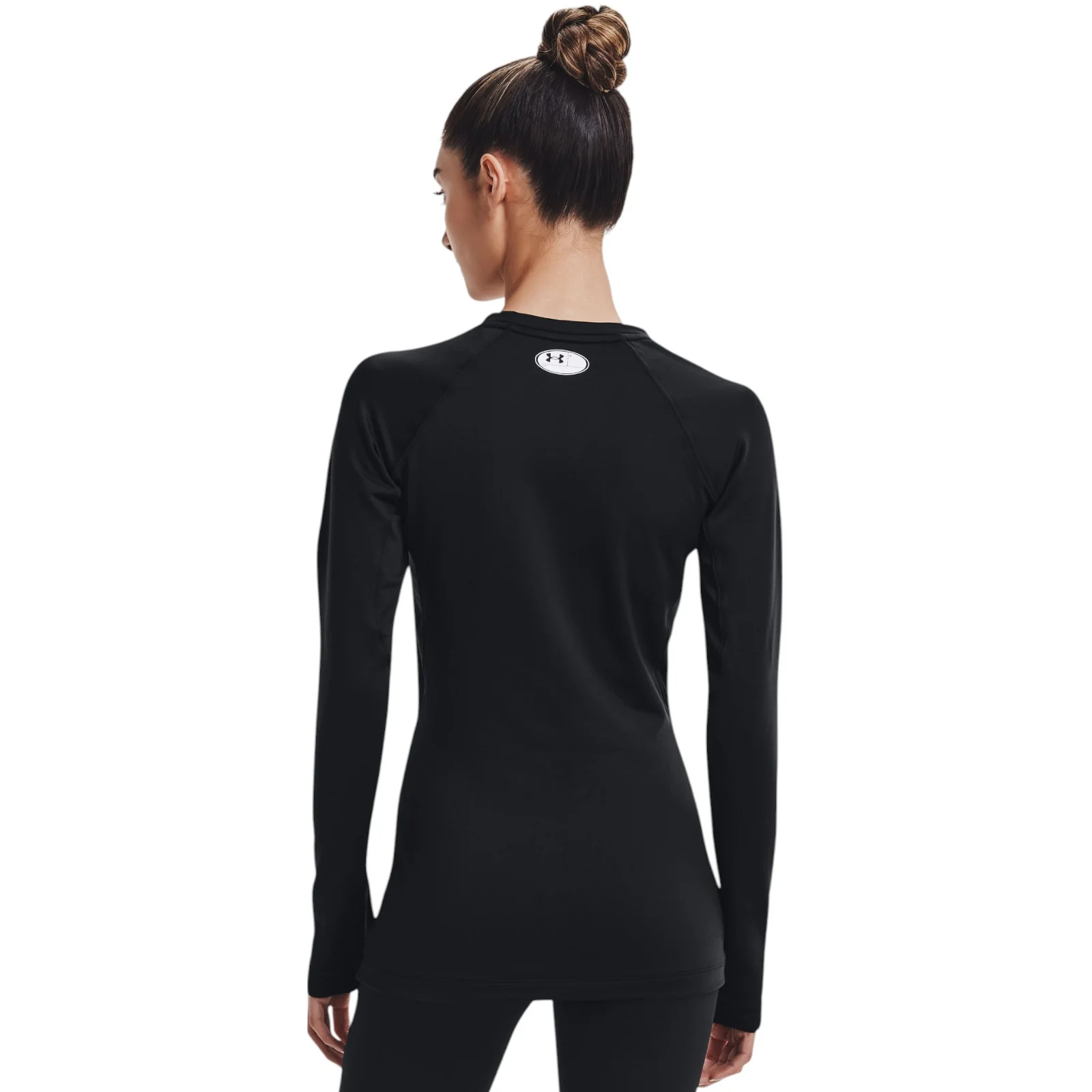 Under Armour ColdGear® Authentics Women's Baselayer Crew Top - Image 2