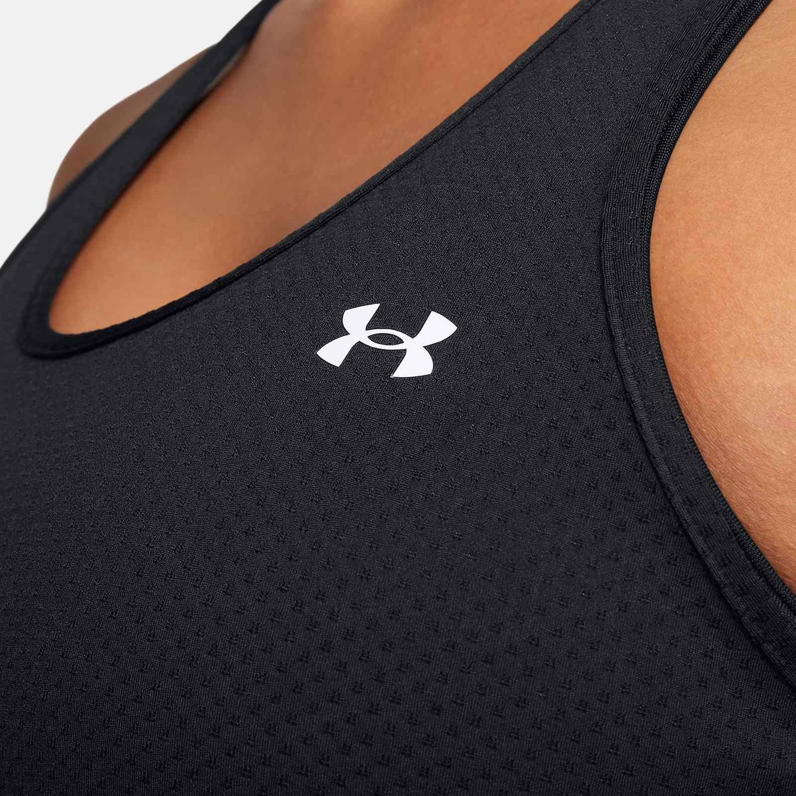 Under Armour Mesh Womens Racer Back Sleeveless Tank Top - Image 3