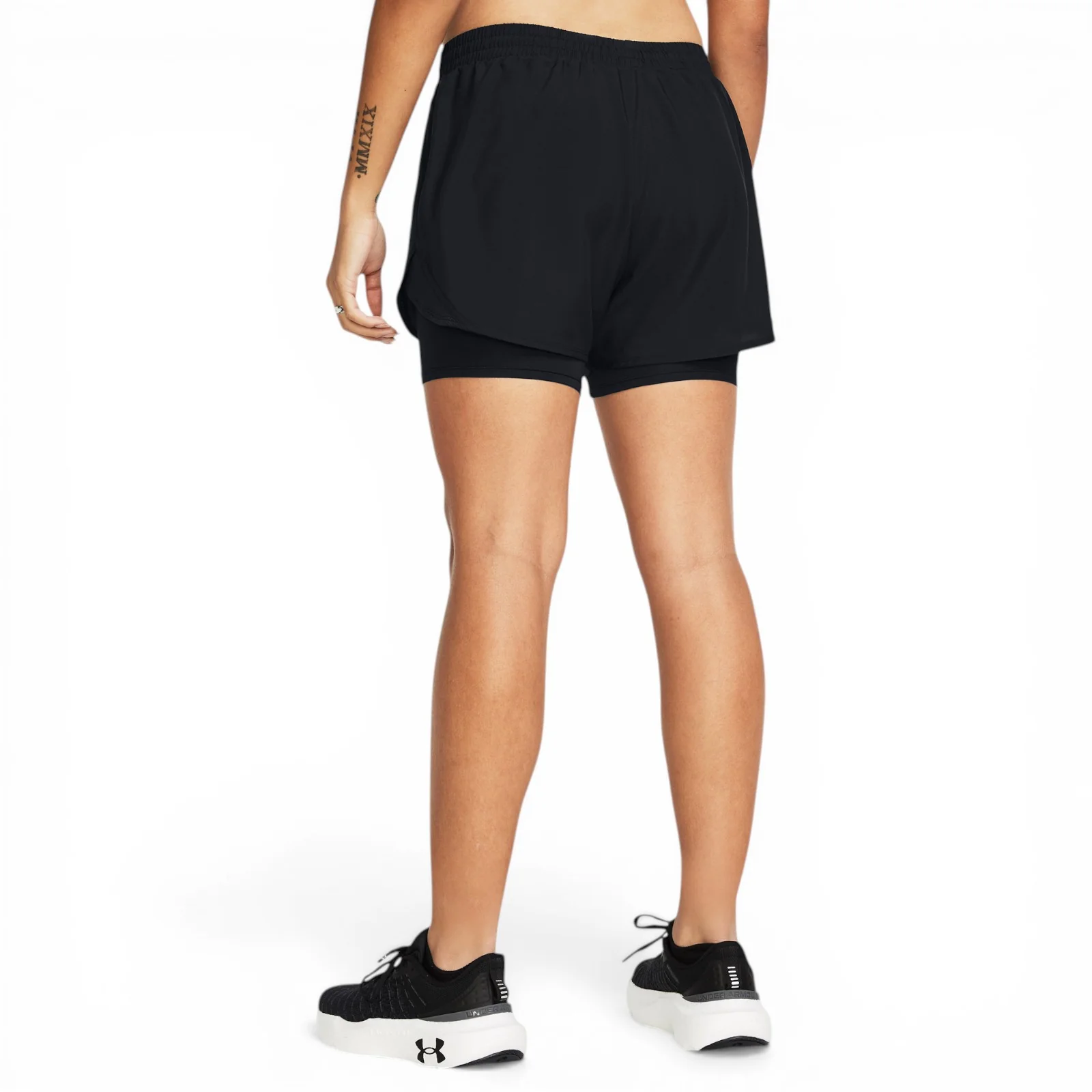 Under Armour Fly-By Womens Lightweight 2-in-1 Shorts - Image 2