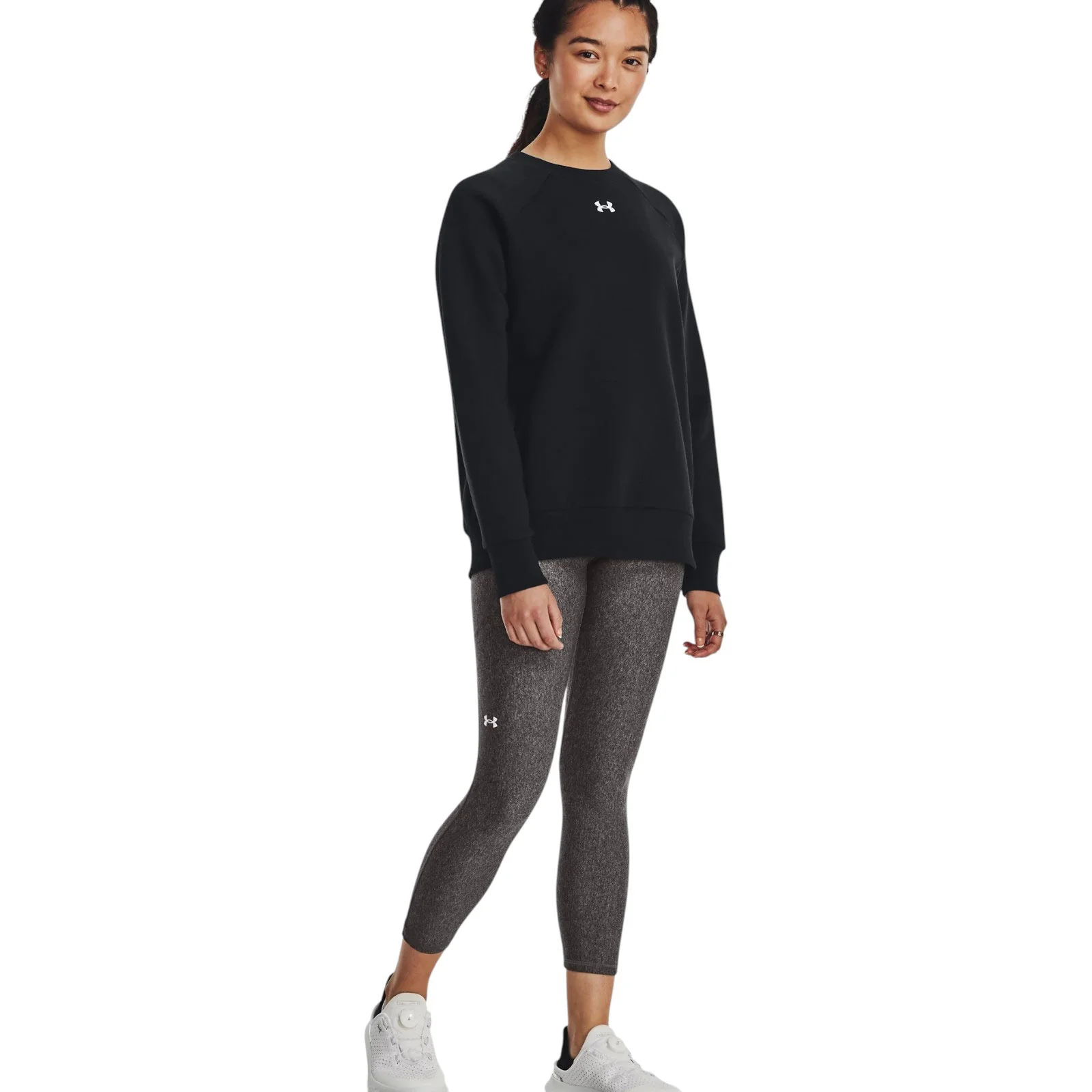 Under Armour Womens Rival Fleece Crew Sweatshirt - Image 3