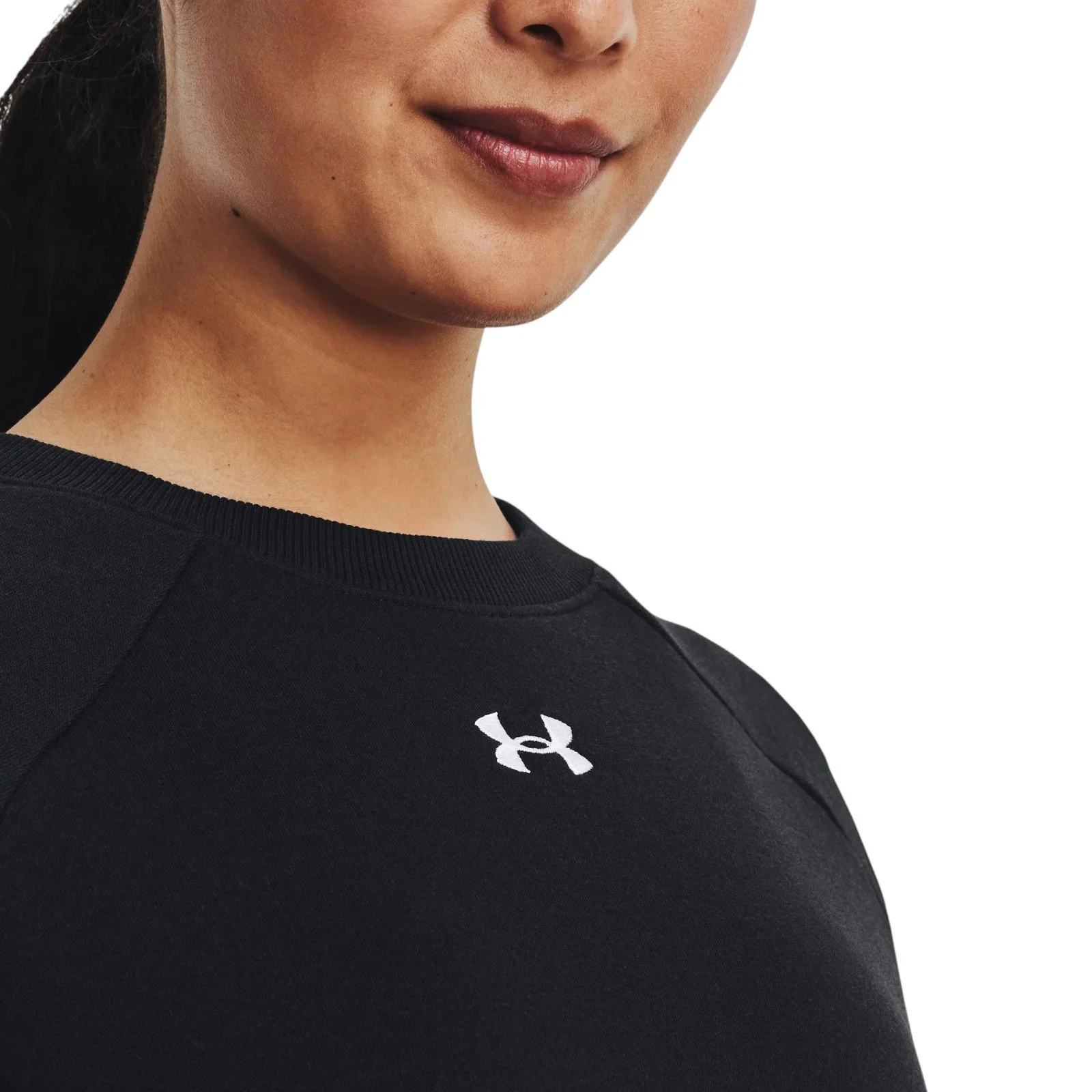 Under Armour Womens Rival Fleece Crew Sweatshirt - Image 4