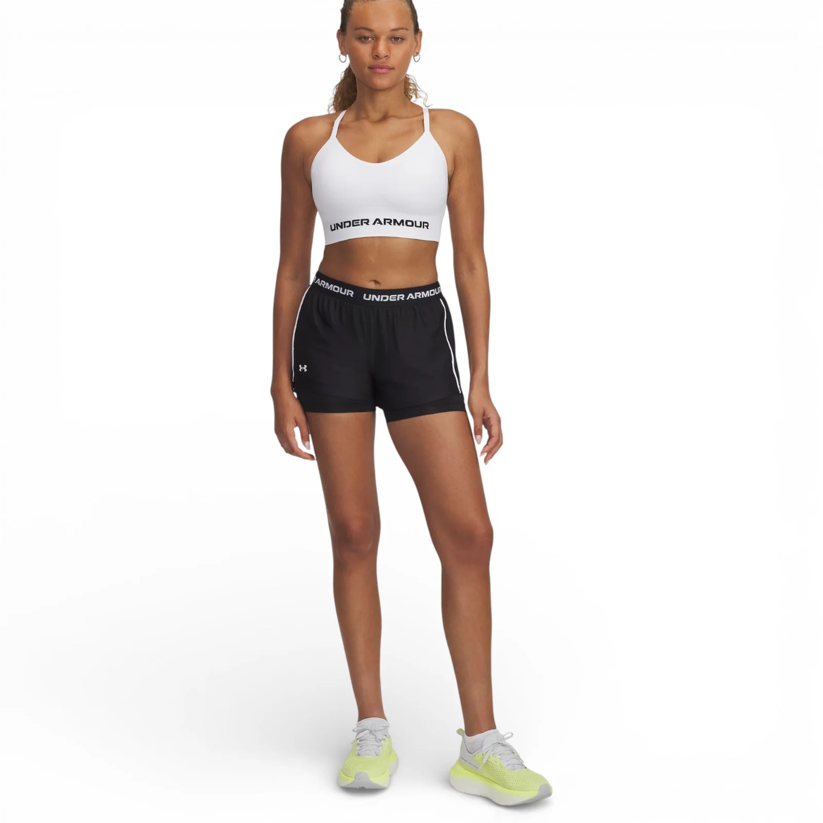 Under Armour Tech™ Play Up Lightweight Womens 2 in 1 Shorts - Image 4