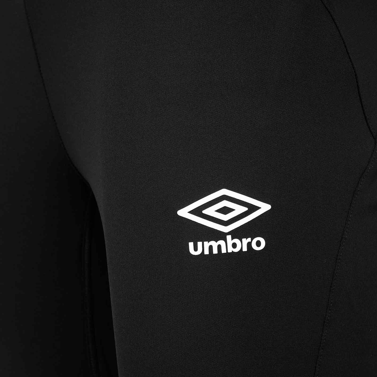 Umbro Mens 3/4 Length Logo Jogger Training Pants - Black - Image 5
