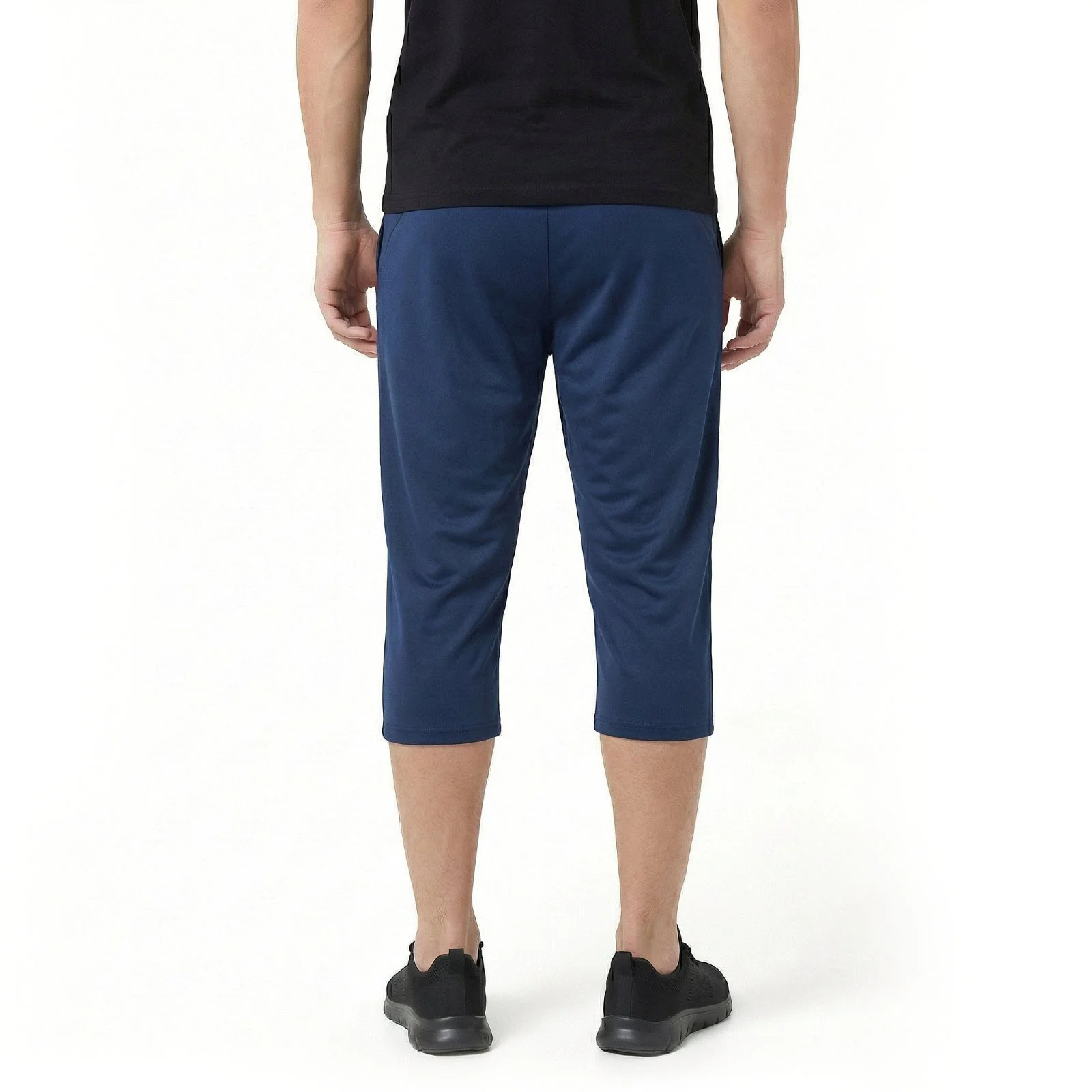Umbro Mens 3/4 Length Logo Jogger Training Pants - Navy - Image 2