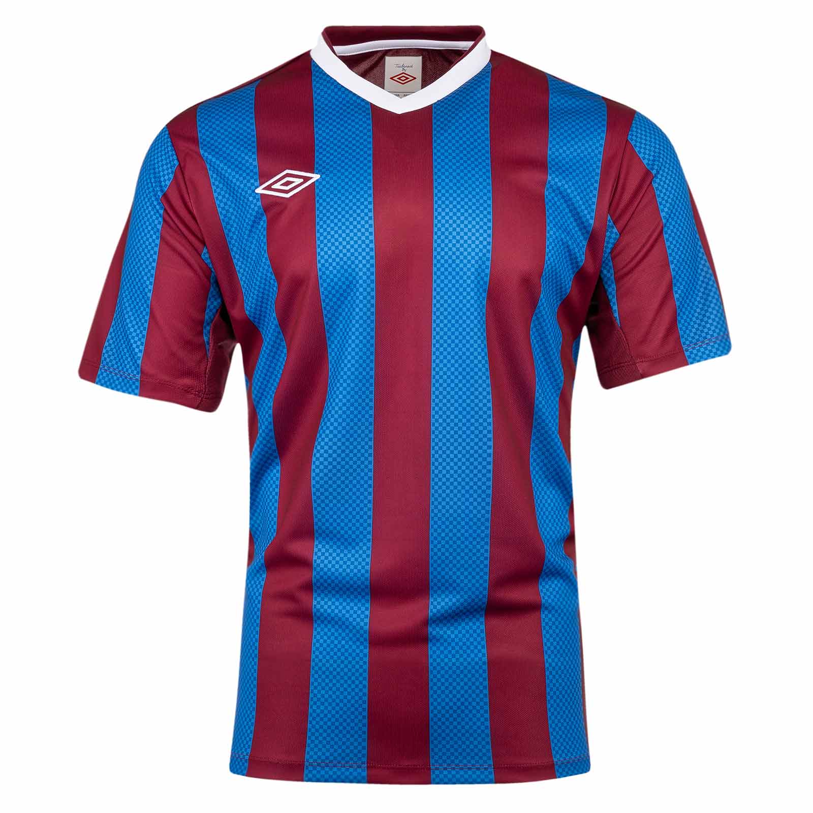 Umbro Checker Stripe Adult Short Sleeve Training Jersey