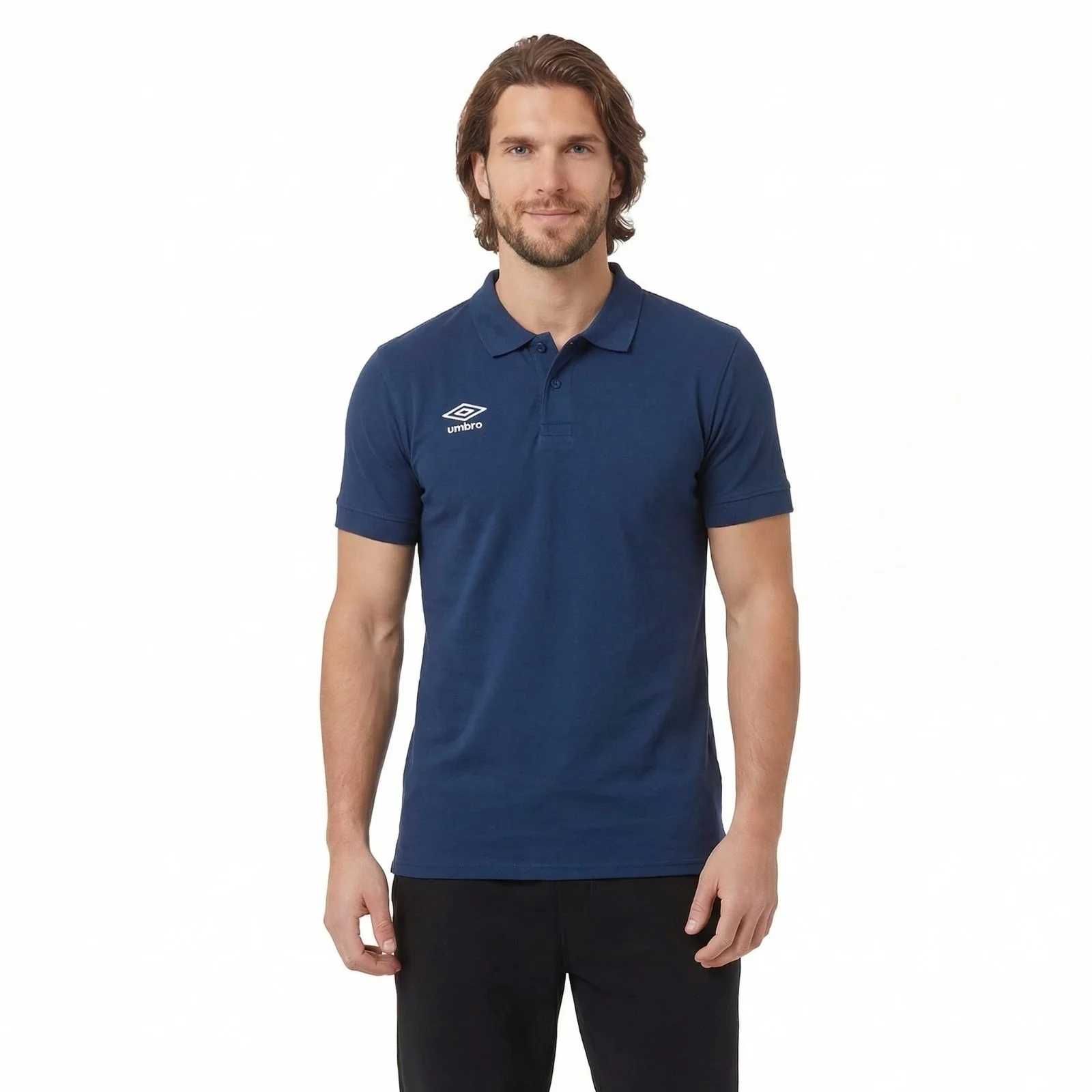 Umbro Core Cotton Short-Sleeved Polo Shirt