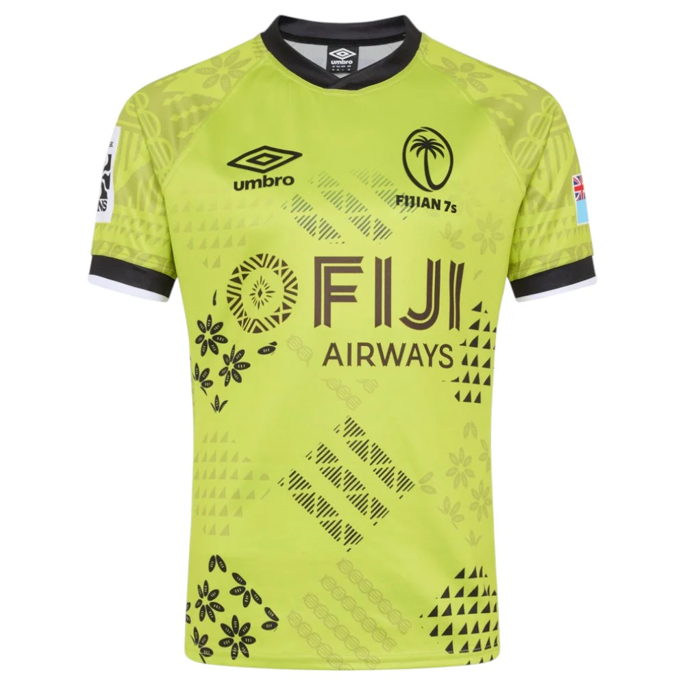 Umbro Fiji 7s Rugby 2026 Adults Replica Away Jersey