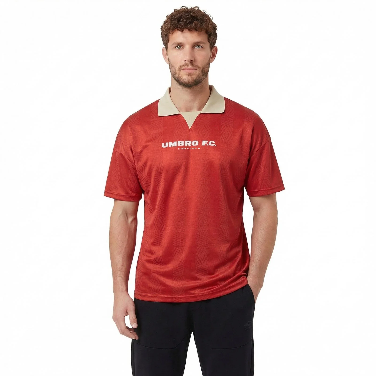 Umbro Mens Short Sleeved Football Training Jersey