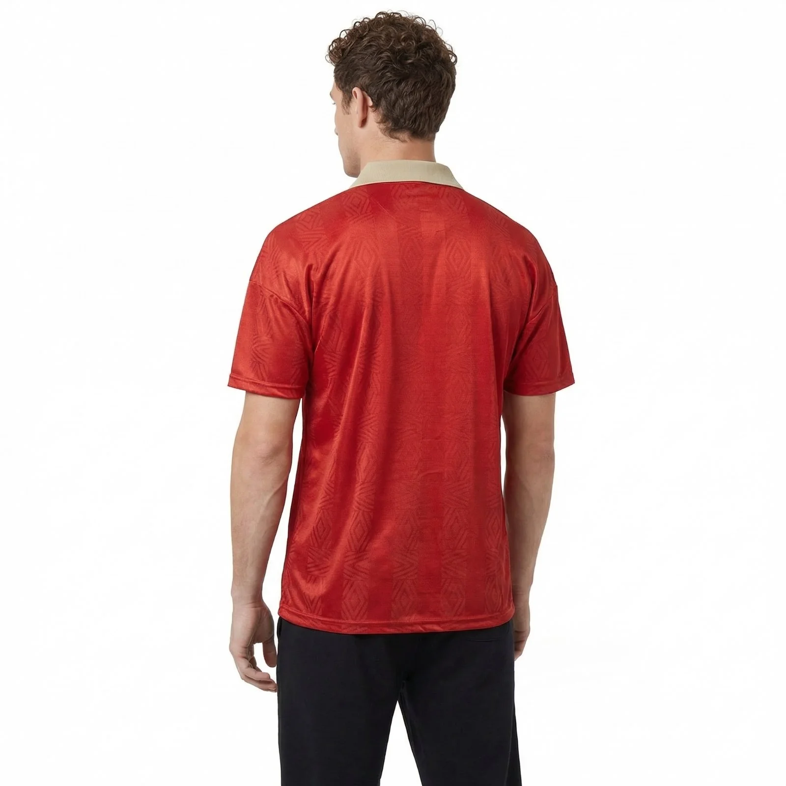 Umbro Mens Short Sleeved Football Training Jersey - Image 2