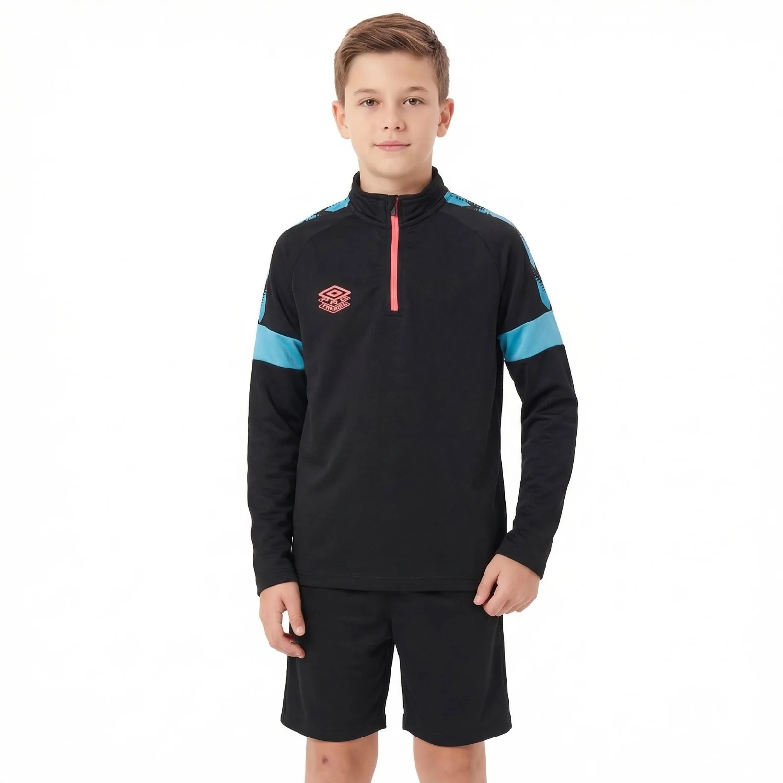 Umbro Formation Football Kids Half-Zip Training Top