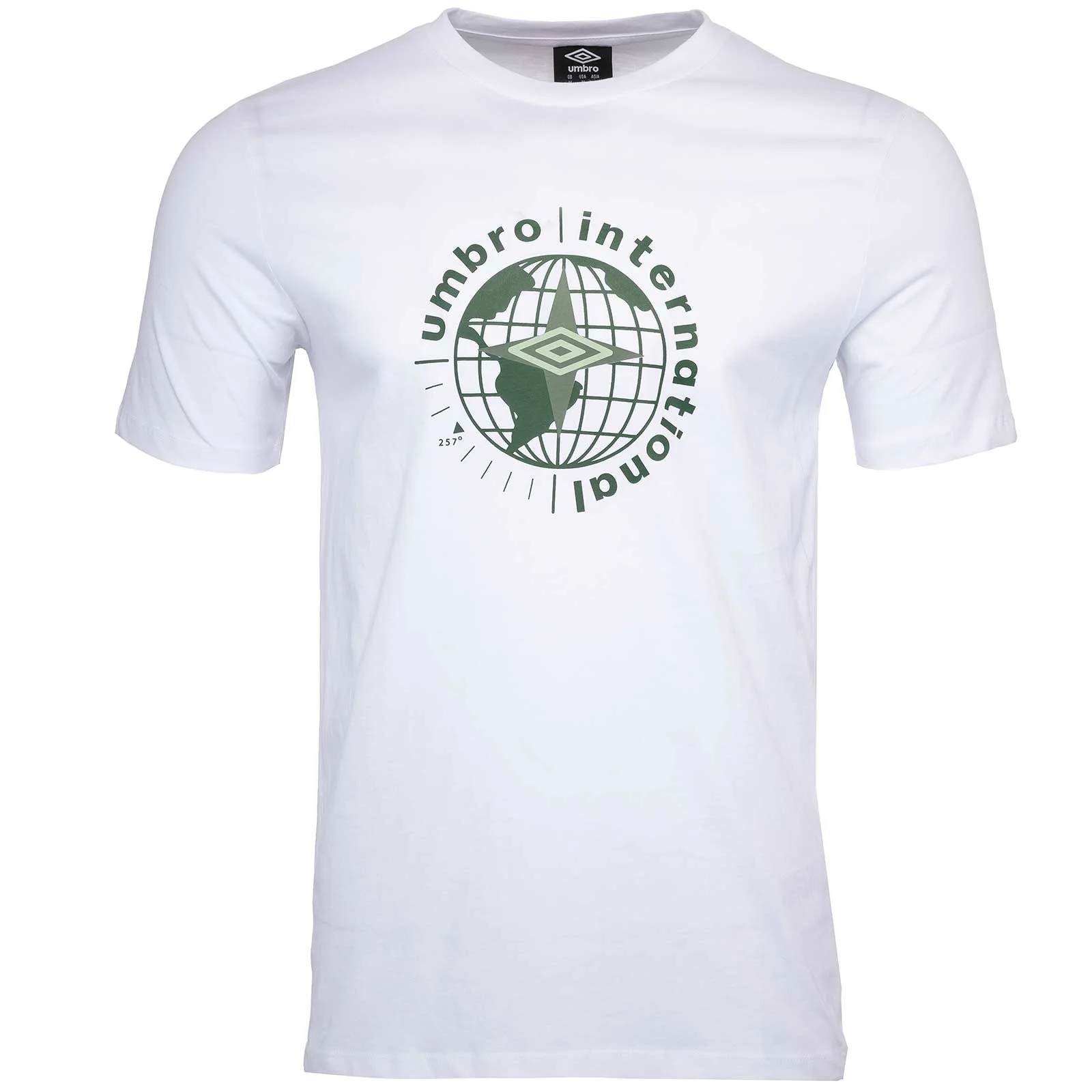 Umbro Globe Mens Short Sleeved Graphic Training T-Shirt - Image 3