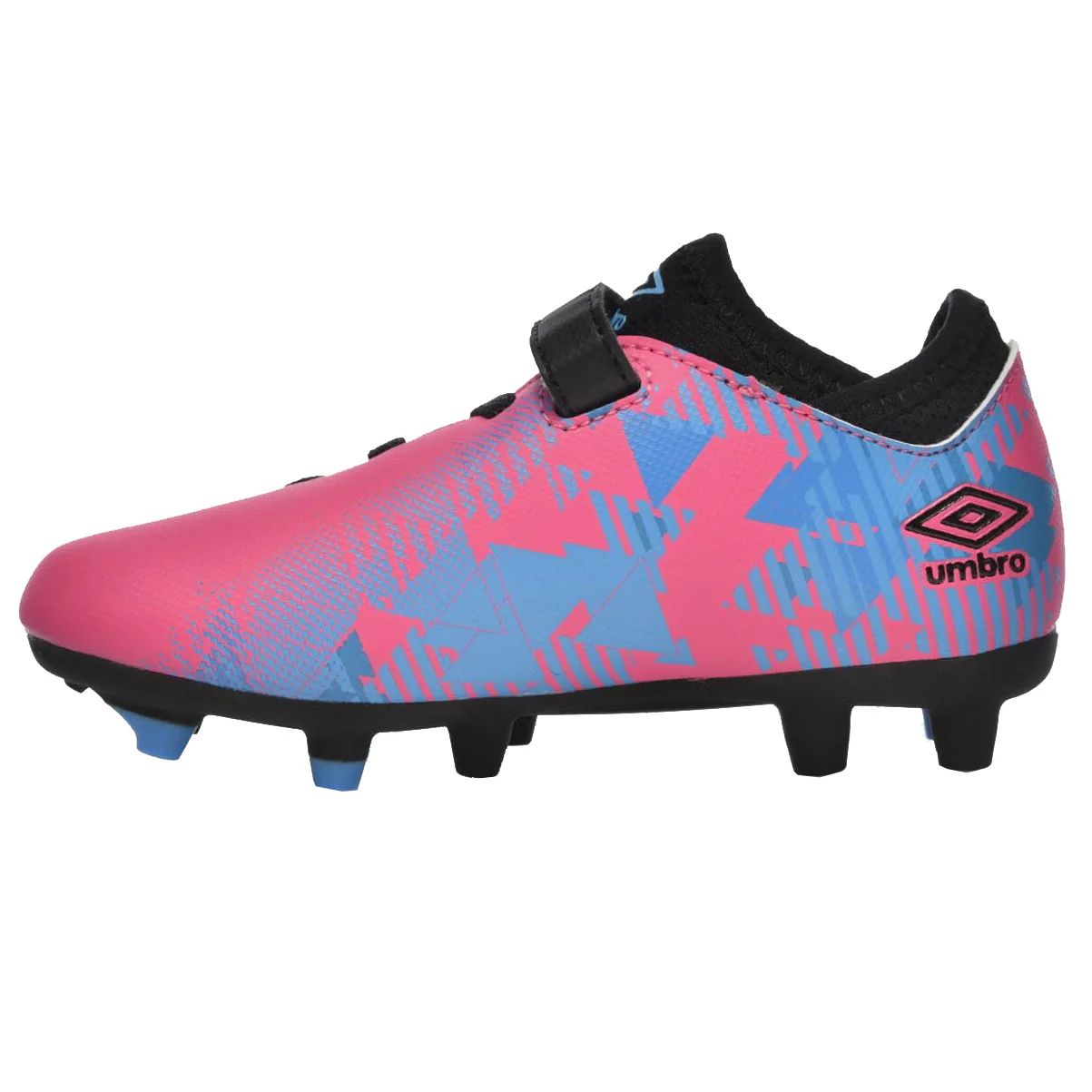 Umbro Formation III Junior Firm Ground Velcro Football Boots - Image 2