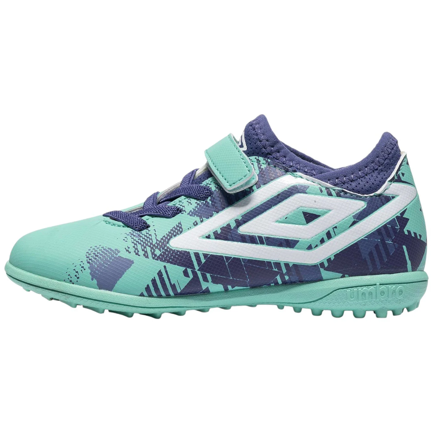 Umbro Formation III Junior Turf Ground Velcro Football Boots - Image 2