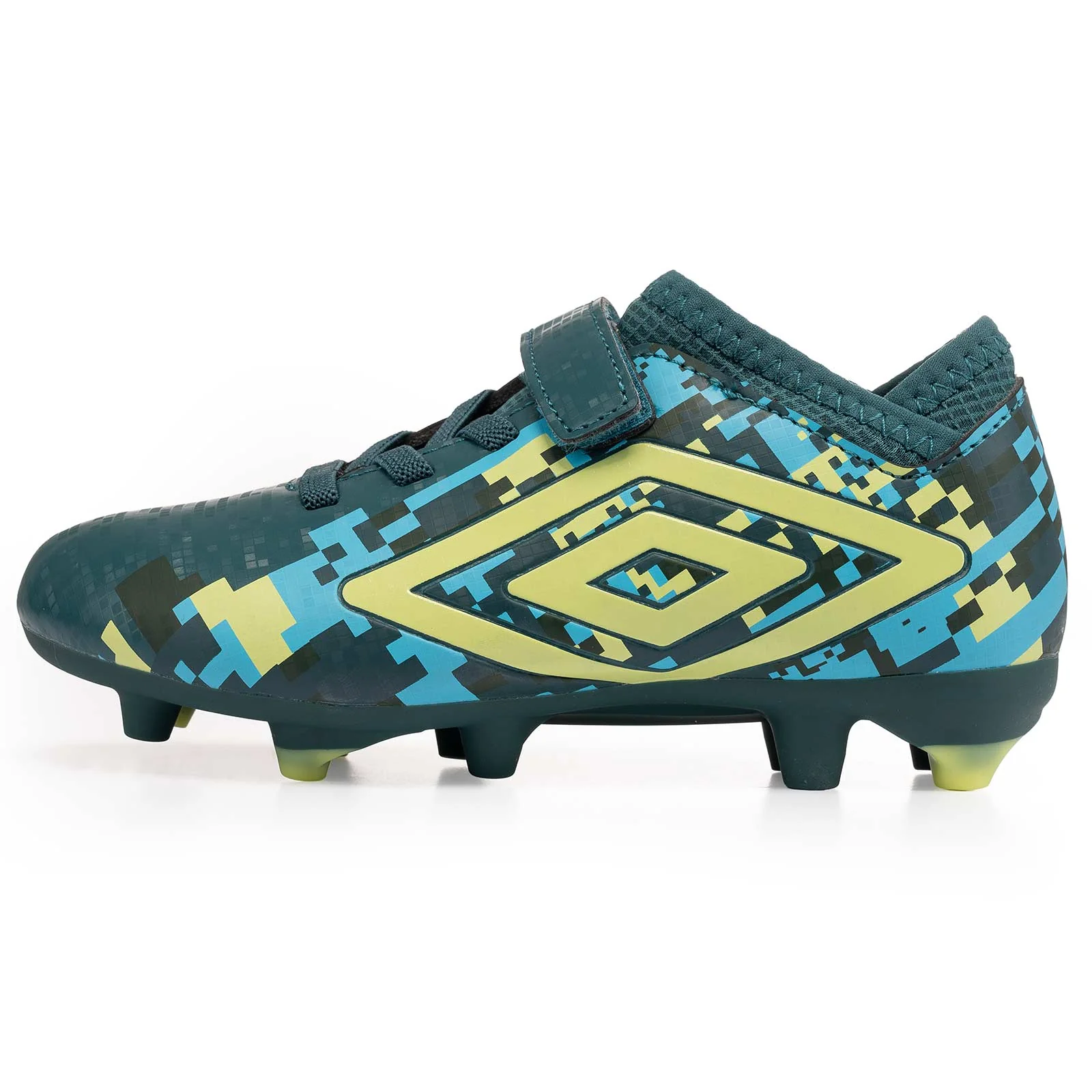 Umbro Formation IV Velcro Kids Firm Ground Football Boots - Image 2