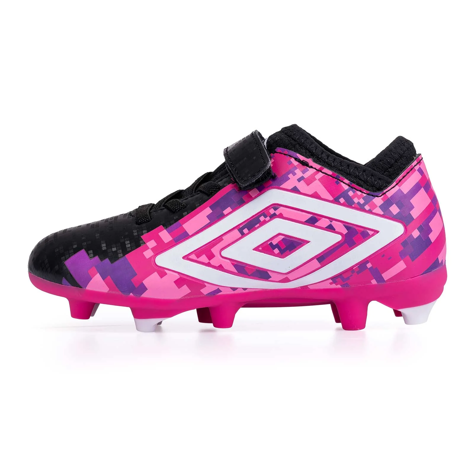 Umbro Formation IV Velcro Kids Firm Ground Football Boots - Image 2