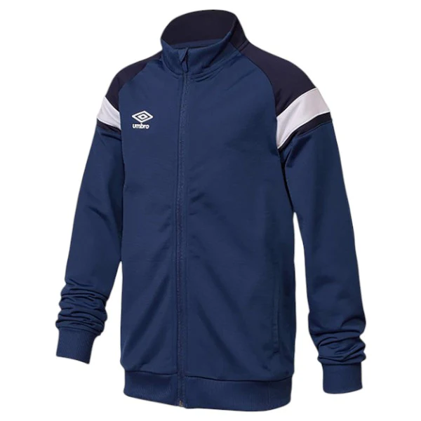 Umbro Knitted Mens Full-Zip Logo Training LS Jacket - Image 3