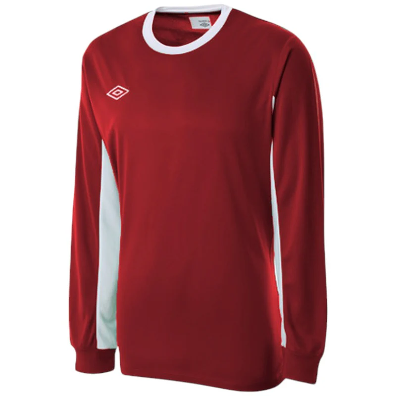 Umbro League Kids Long Sleeved Football Training Jersey