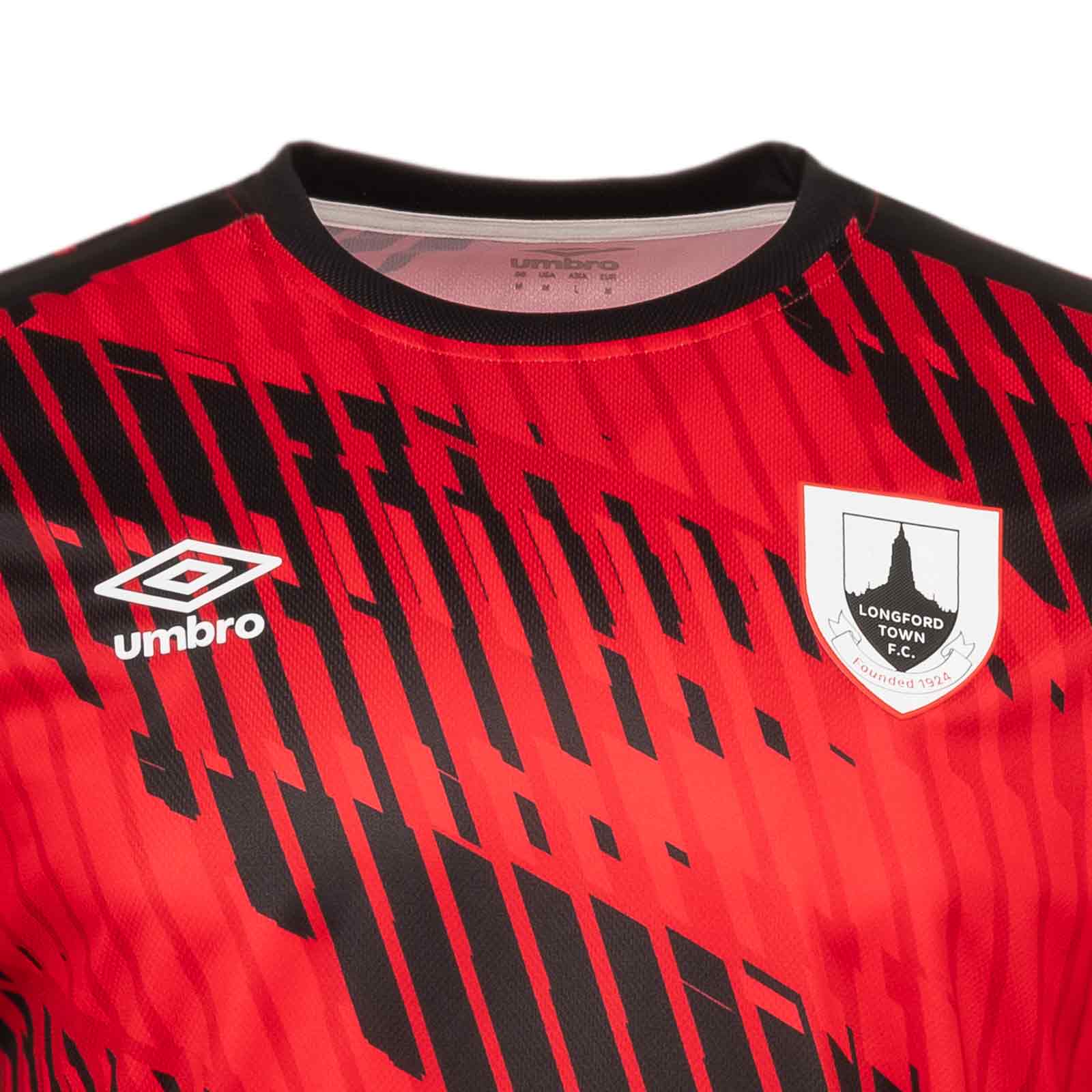 Umbro Longford Town Football 2026 Kids Pre-Match Jersey - Image 3