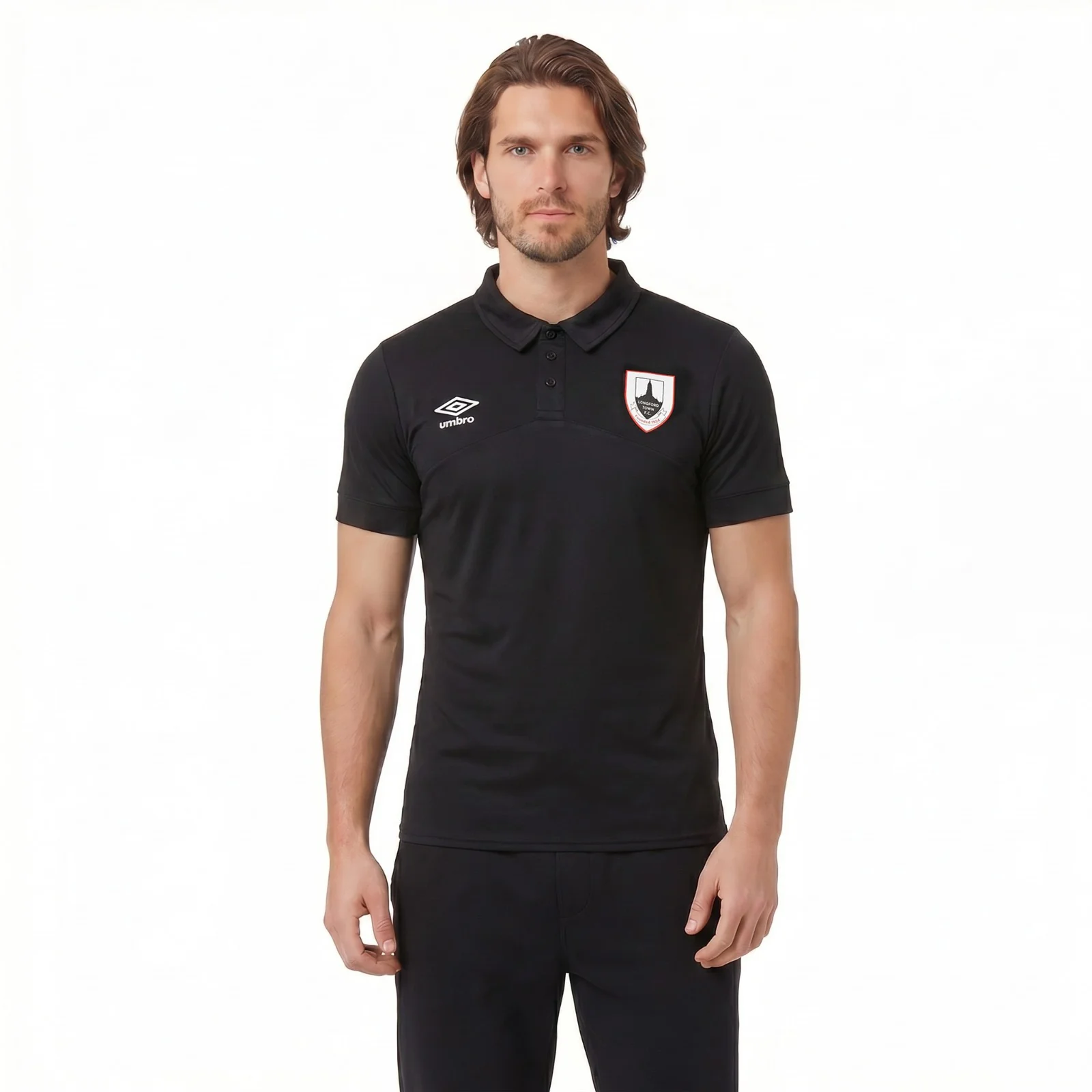 Umbro Longford Town Football 2026 Adults Polo Shirt