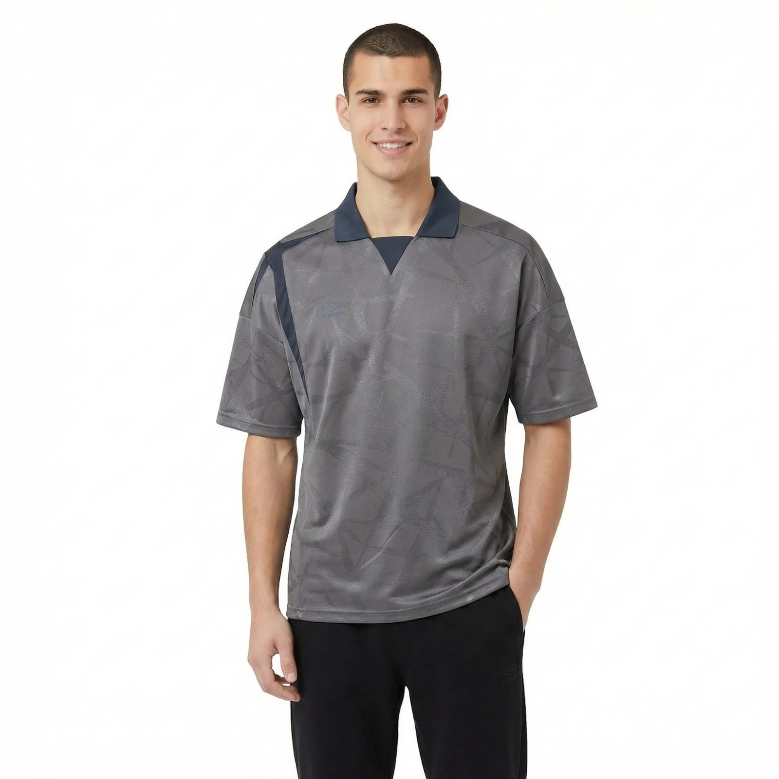 Umbro Sports Culture Football Mens Short Sleeve Boxy T-Shirt