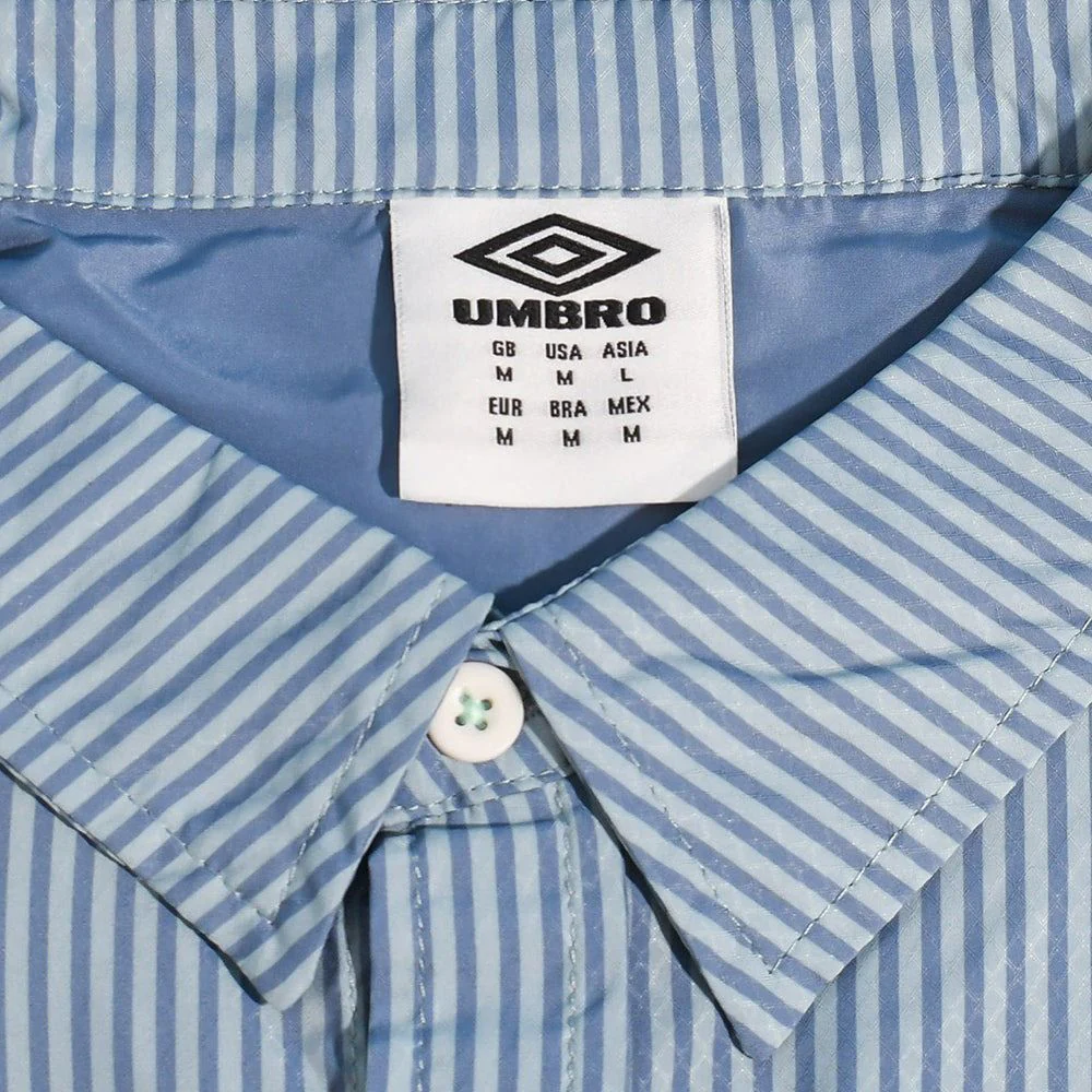 Umbro Short Sleeve Buttoned Mens Boxy-Fit Logo Shirt - Image 5