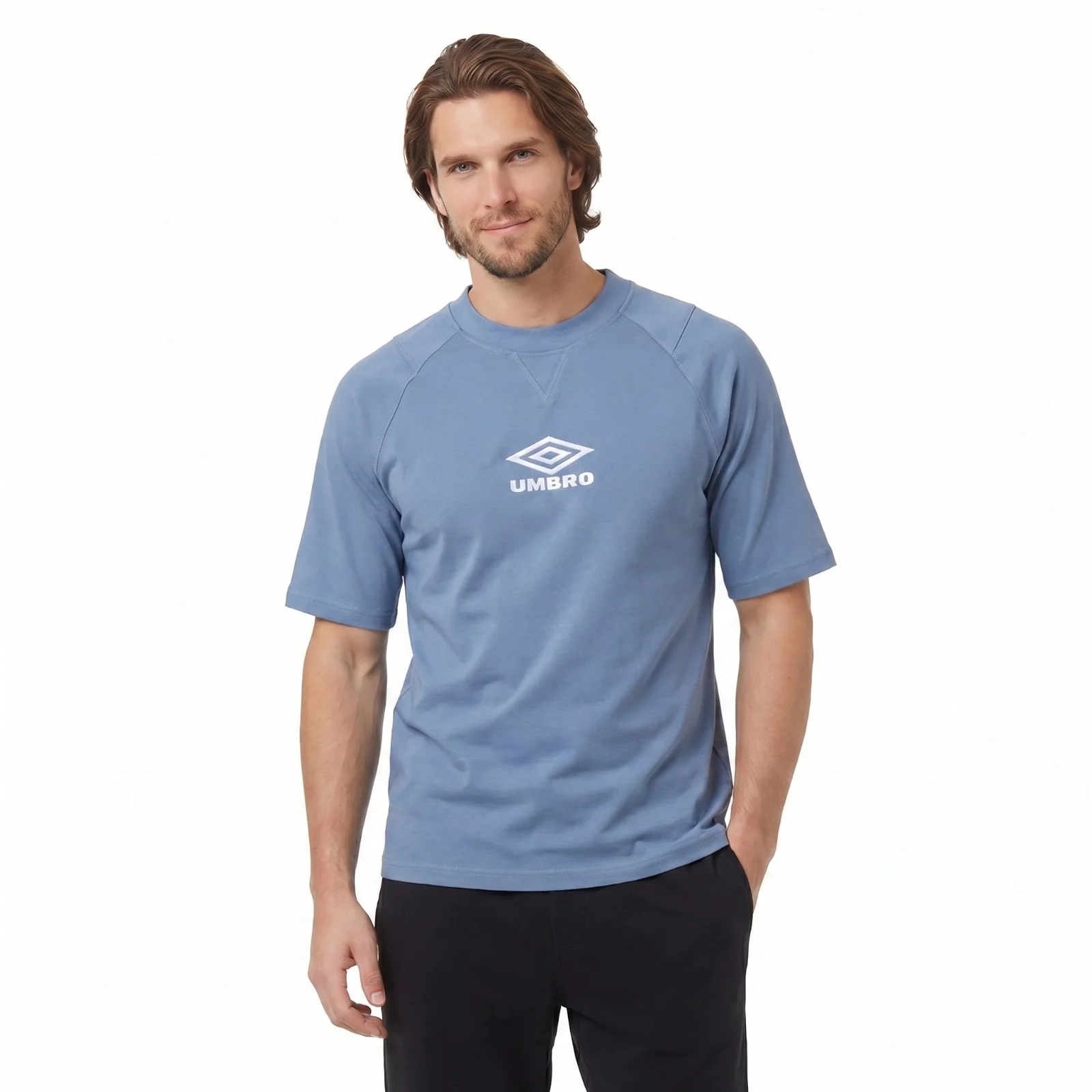 Umbro Iconic Boxy-Fit Mens Short Sleeve Training T-Shirt