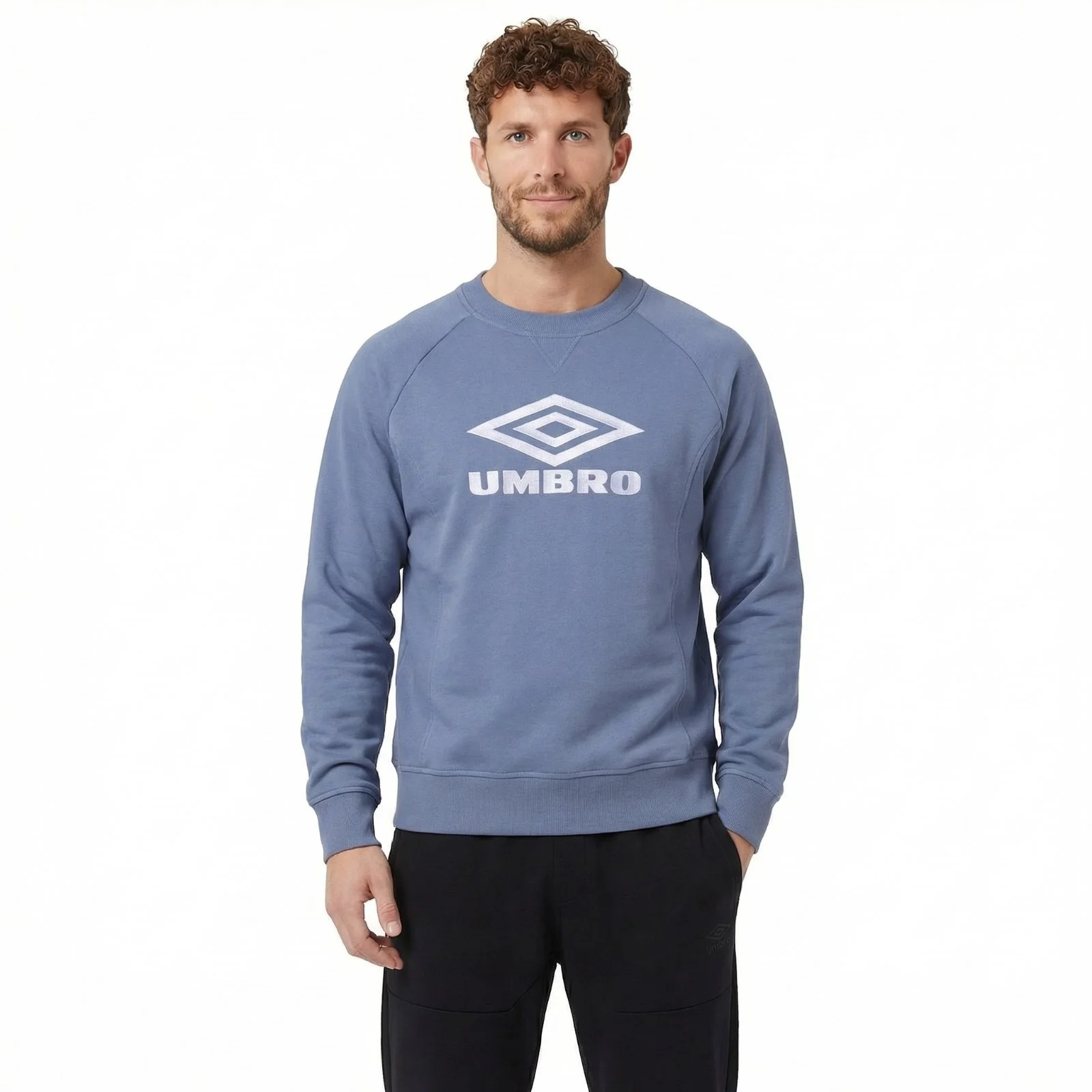 Umbro Sports Culture Football Iconic Mens Crew Sweatshirt