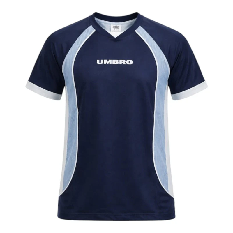 Umbro Panelled Mens Raglan Short Sleeve Football T-Shirt - Image 2