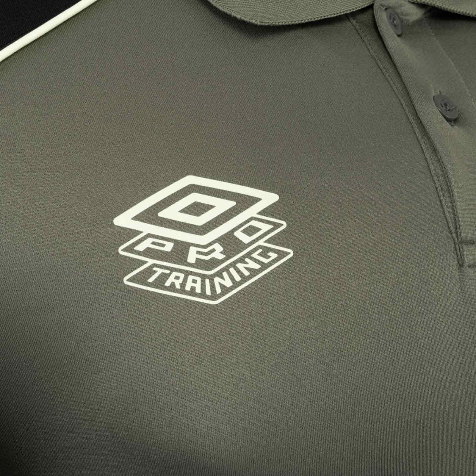Umbro Pro Training Active Mens Short Sleeve Polo Shirt - Image 6